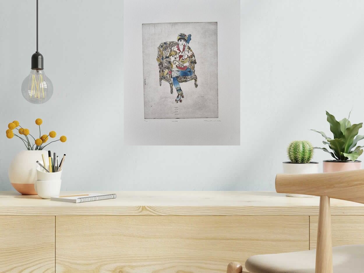 Editions d'art de ATSUKO ISHII a pour titre  MAYBE style figuratif dim : ATSUKO ISHIIprix:250