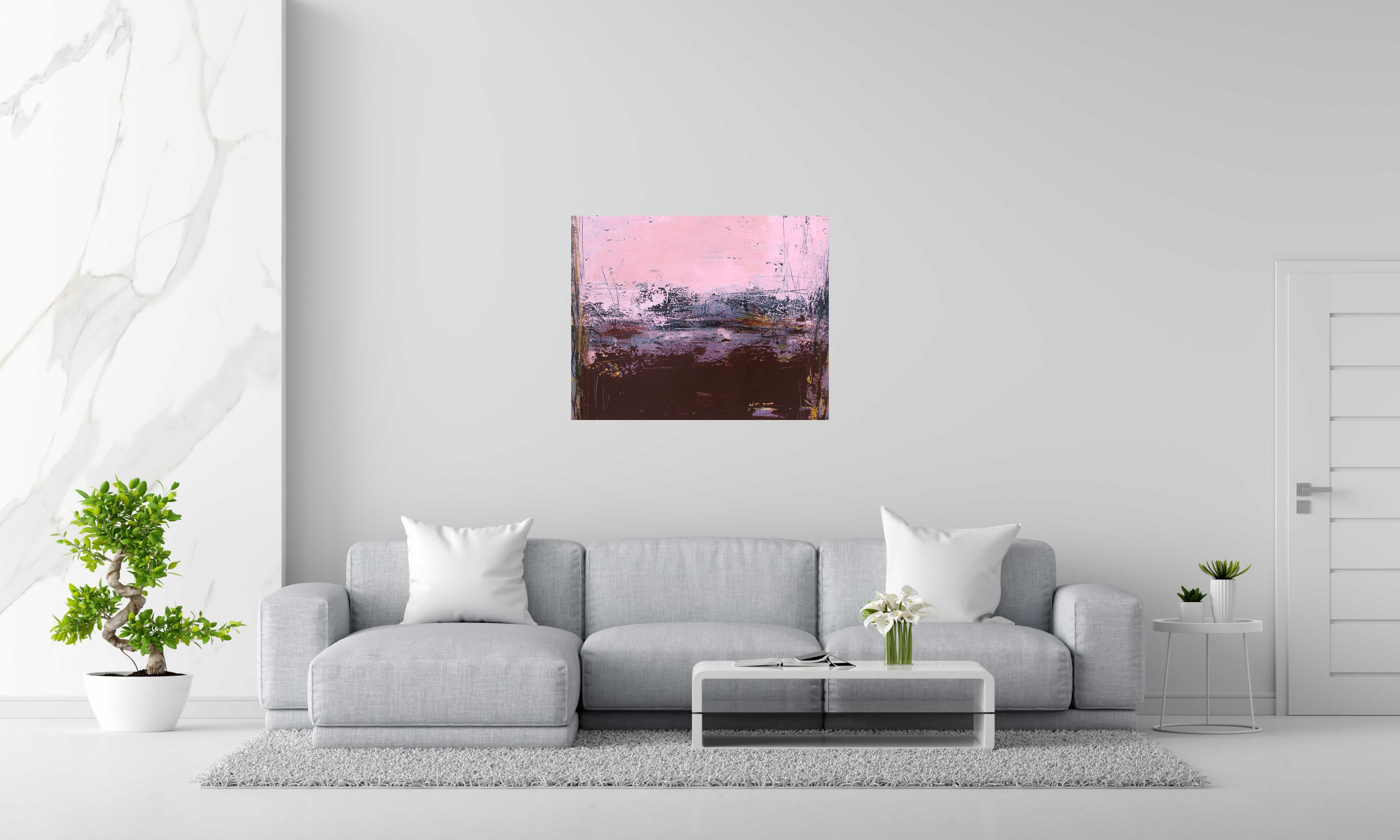 Tableau de TANIA CARRARA a pour titre  CHERRY style abstrait dim : TANIA CARRARAprix:800