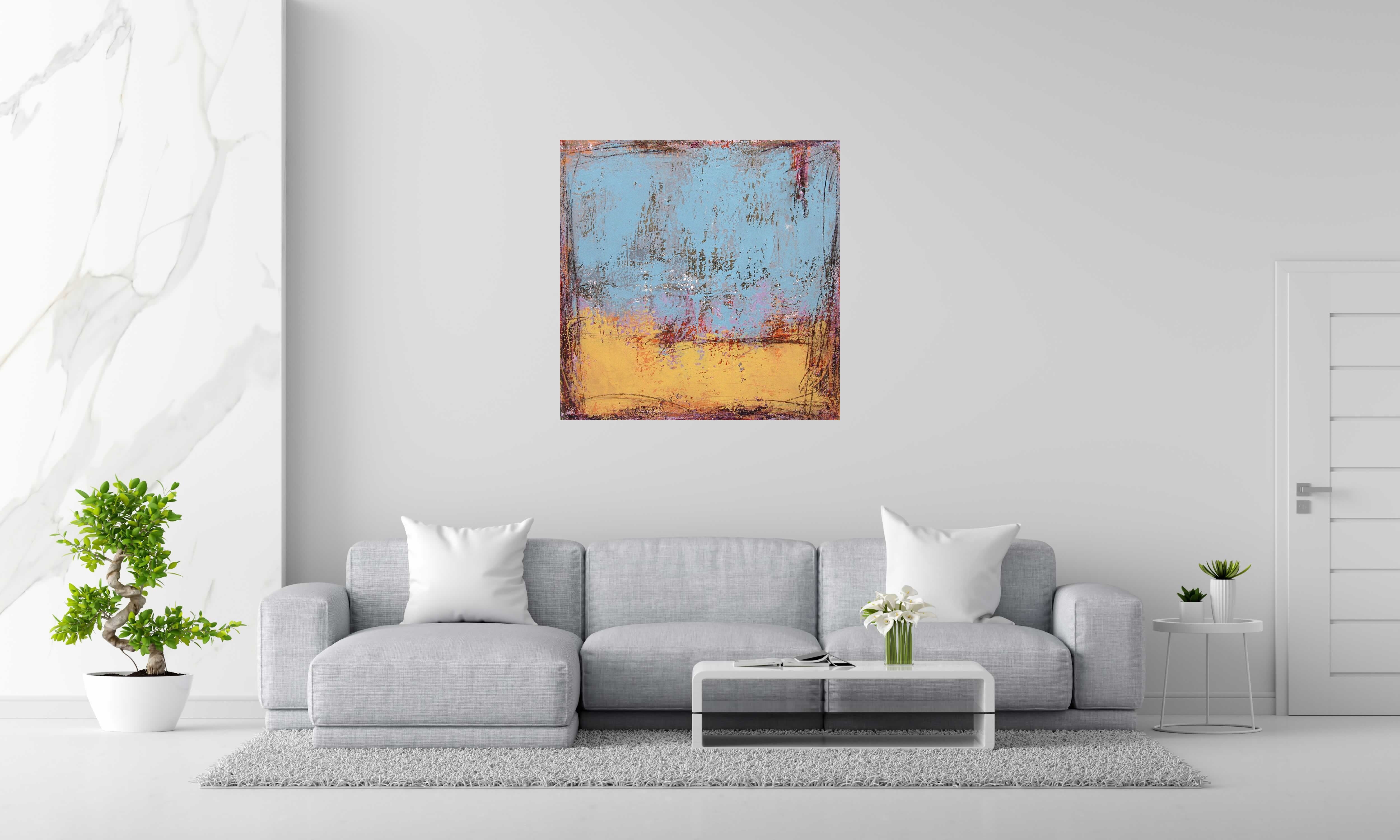 Tableau de TANIA CARRARA a pour titre  JUNE style abstrait dim : TANIA CARRARAprix:1100