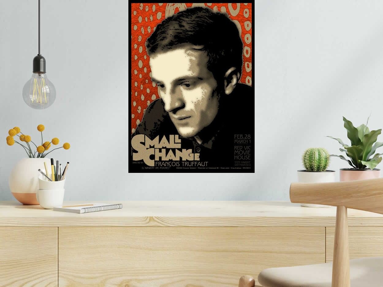 Editions d'art de CHUCK SPERRY a pour titre  TRUFFAUT style figuratif dim : CHUCK SPERRYprix:150