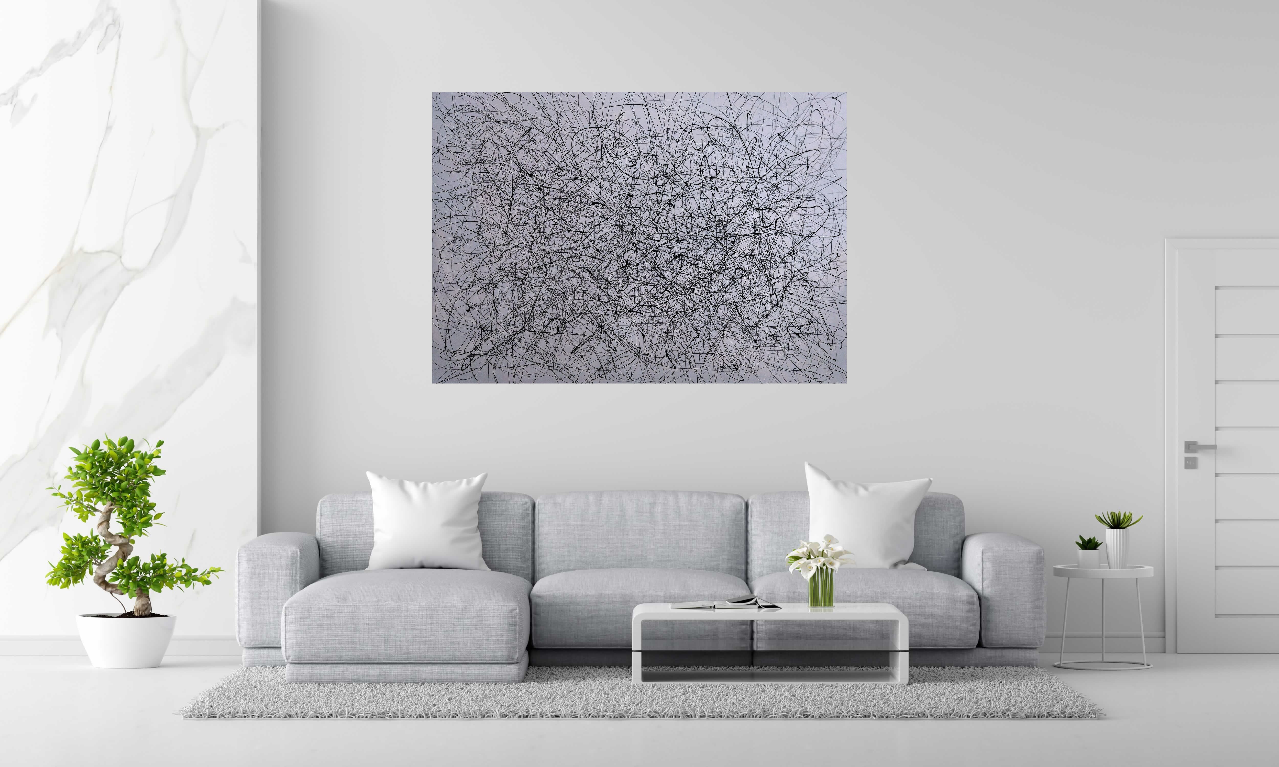 Tableau de NASH a pour titre  Ripley style abstrait dim : NASHprix:2400