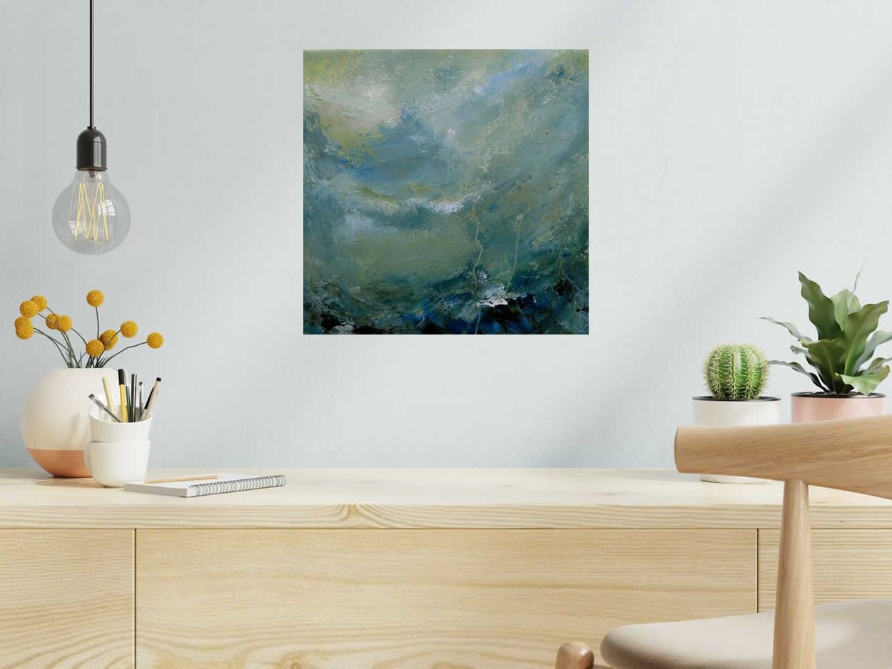 Tableau de PASCALE JACQUEMOND a pour titre  ST style abstrait dim : PASCALE JACQUEMONDprix:220