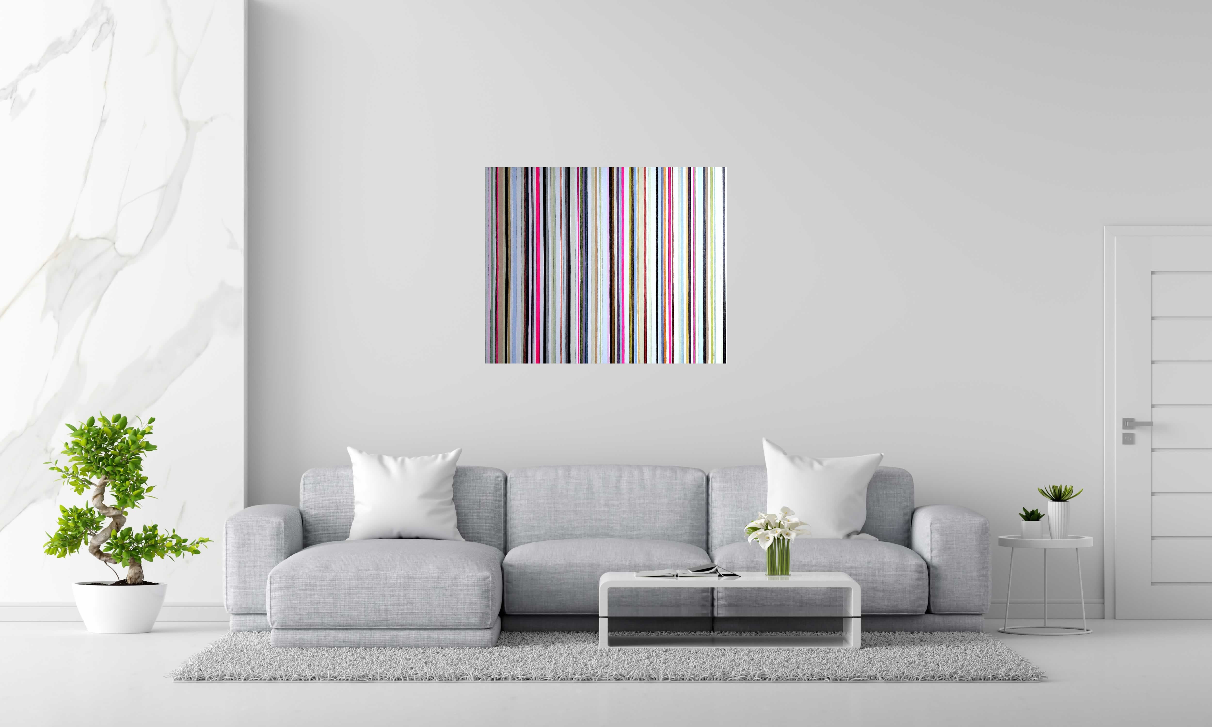 Tableau de NASH a pour titre  Twin Peaks 2 style abstrait dim : NASHprix:800