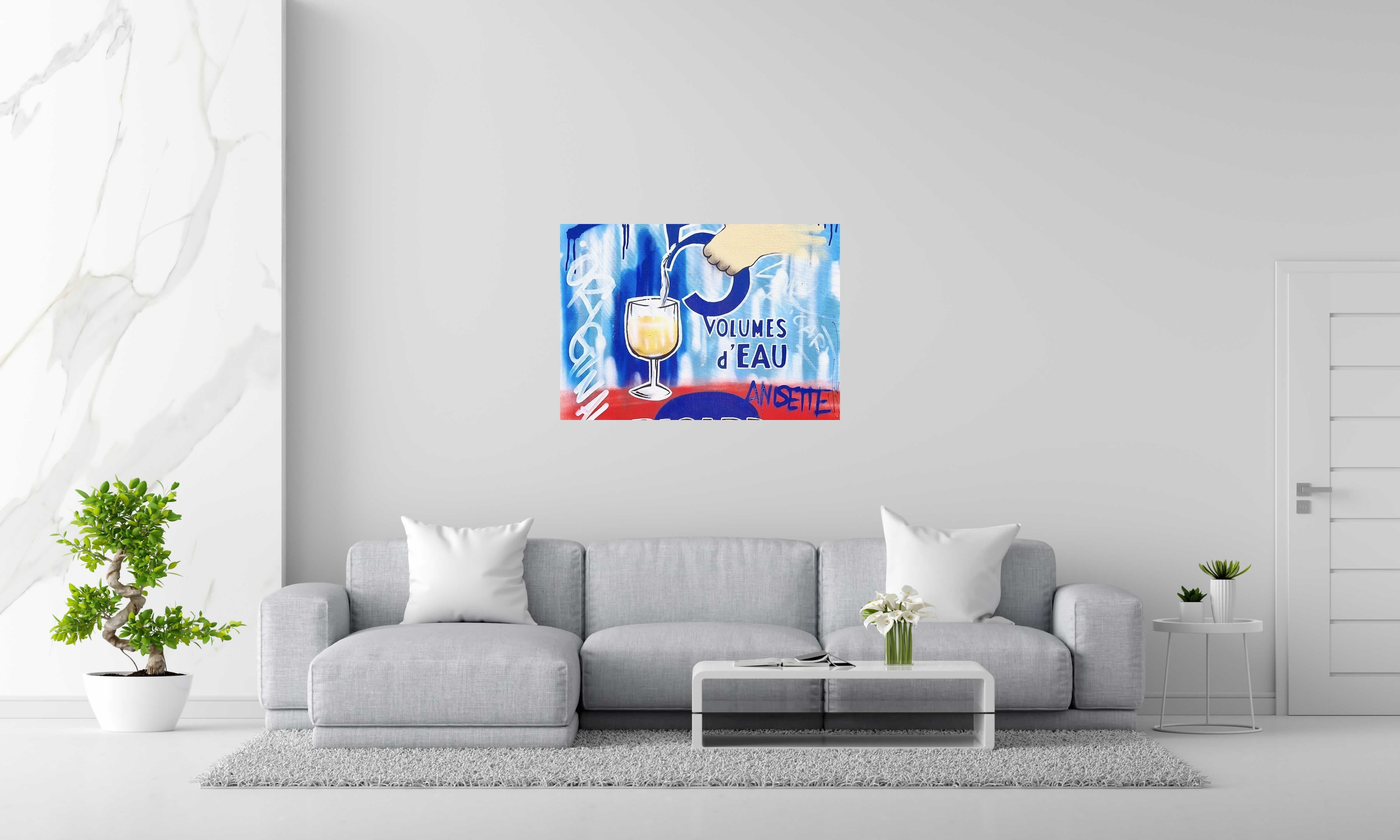 Tableau de JUG a pour titre  RIKAR style street pop art dim : JUGprix:700