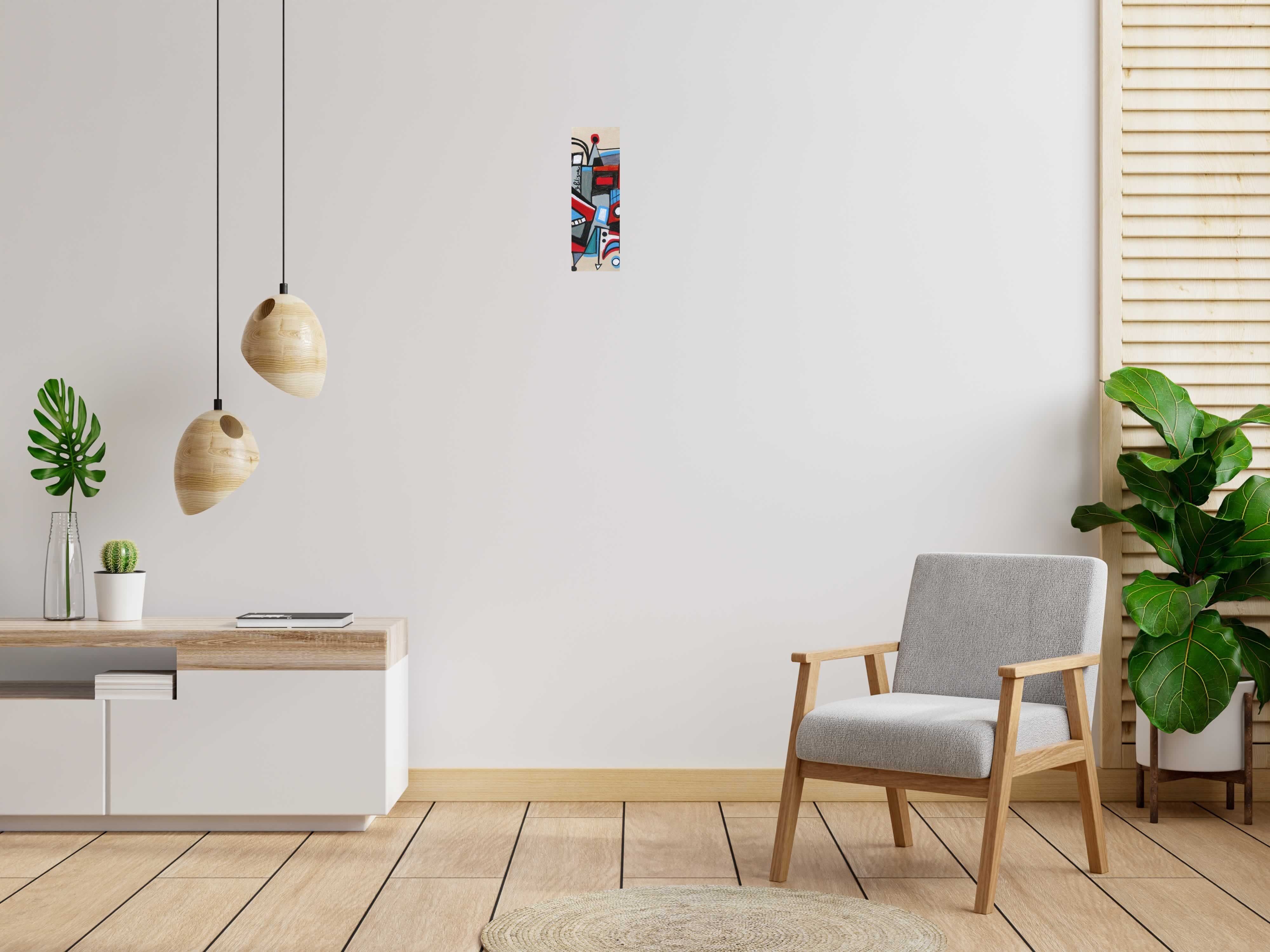 Tableau de Daniel De POLIGNAC a pour titre  The mess style graphique dim : Daniel De POLIGNACprix:700