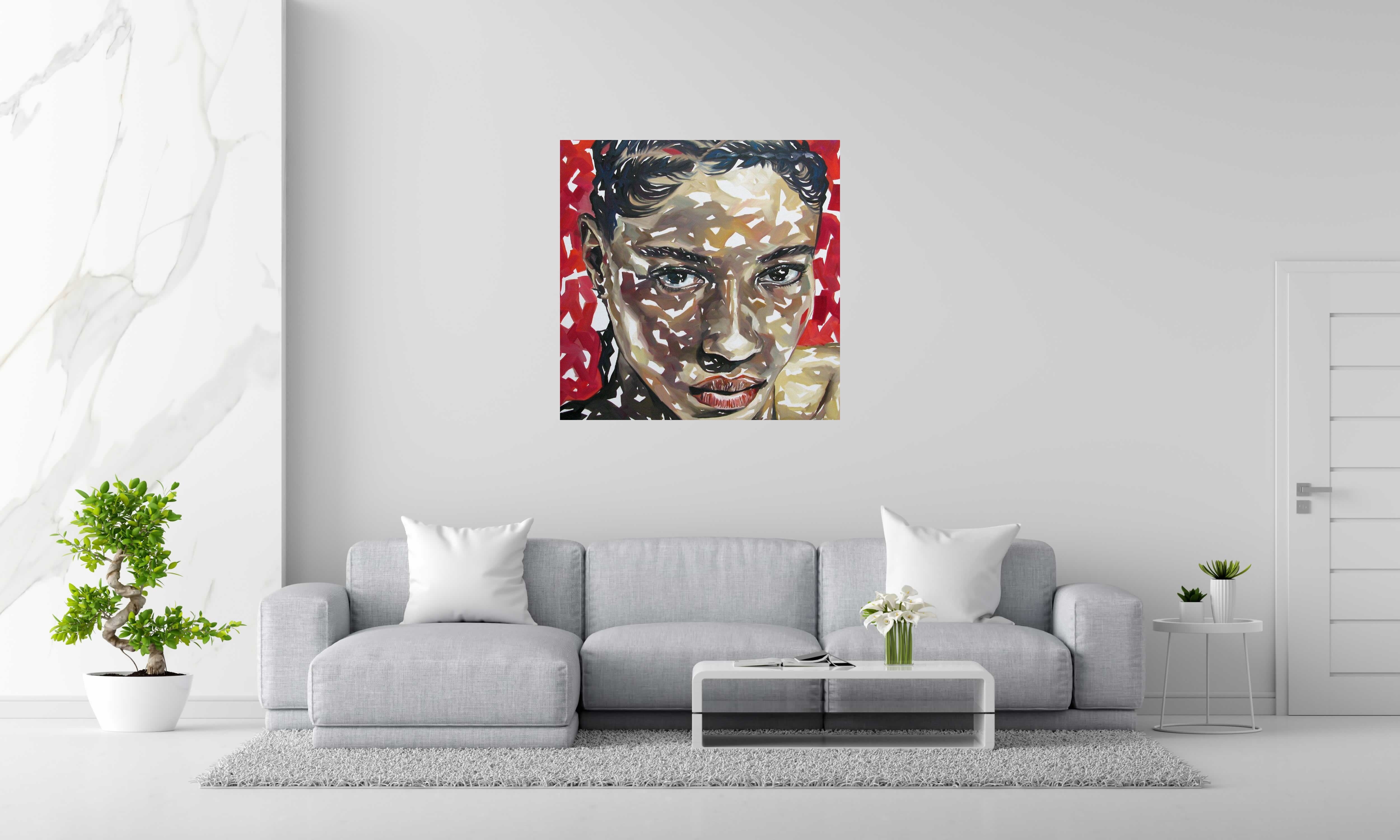 Tableau de FRESHA D a pour titre  Rubi style street art  dim : FRESHA Dprix:950