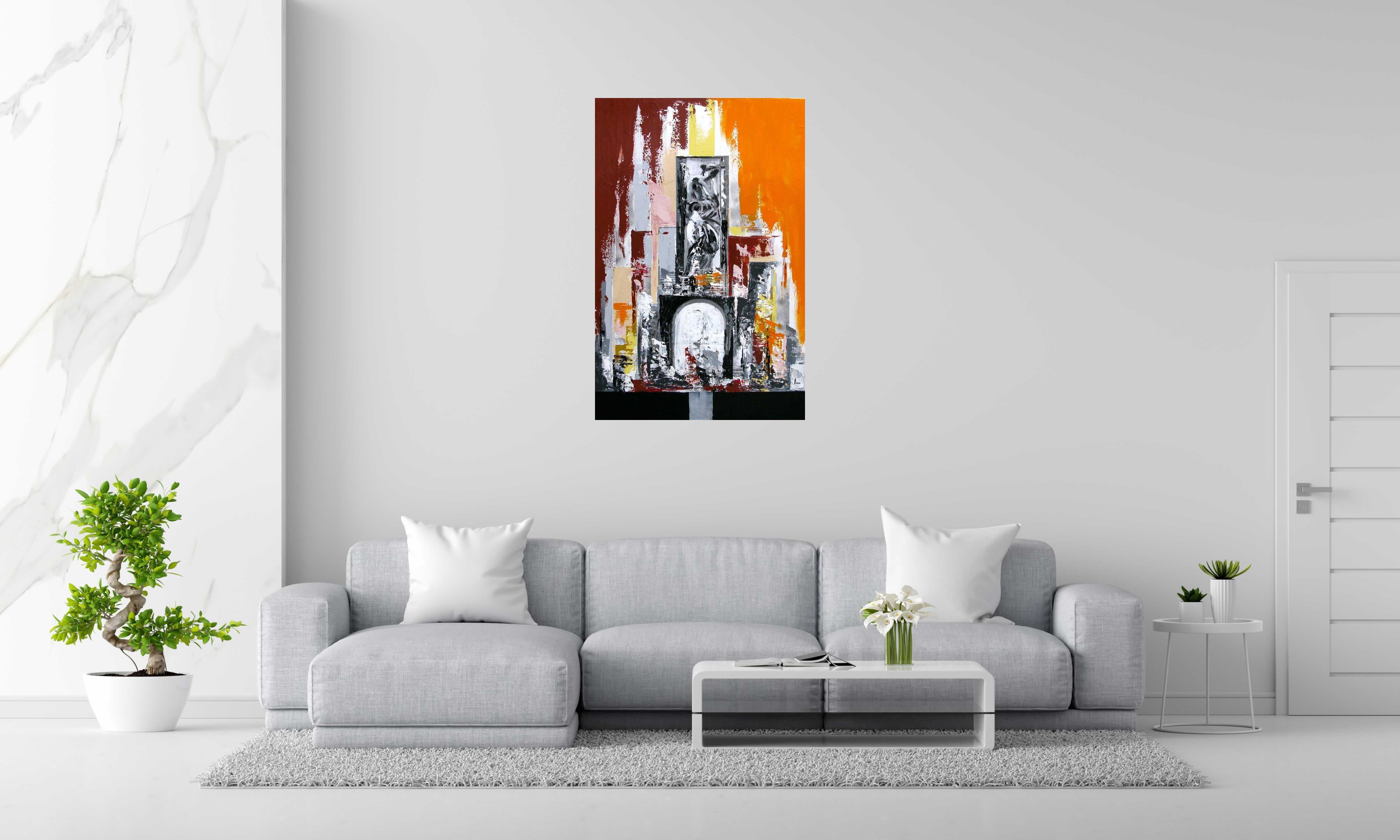 Tableau de FARID AMRAR a pour titre  Pergola style abstrait dim : FARID AMRARprix:700