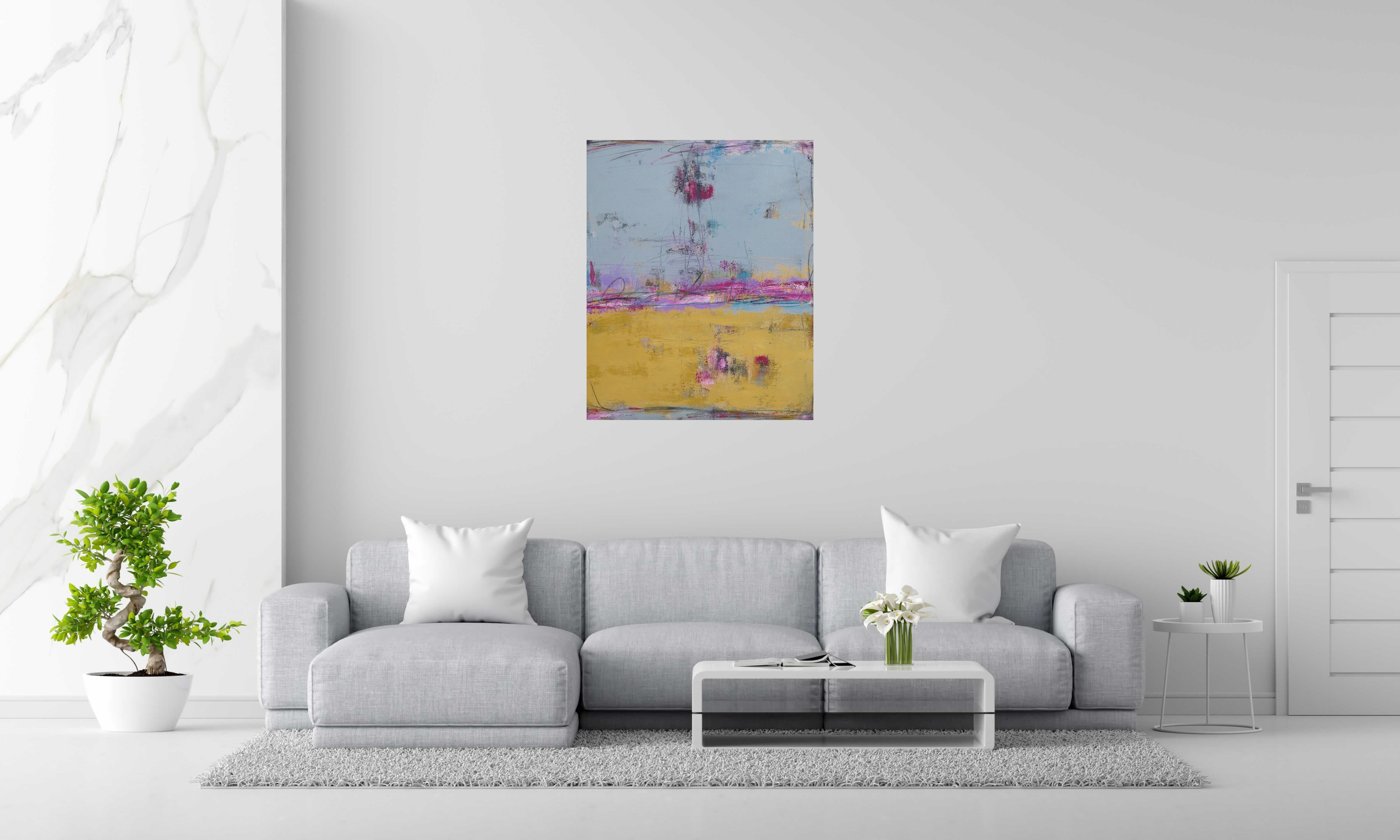 Tableau de TANIA CARRARA a pour titre  Nuances Sunrise style abstrait dim : TANIA CARRARAprix:950
