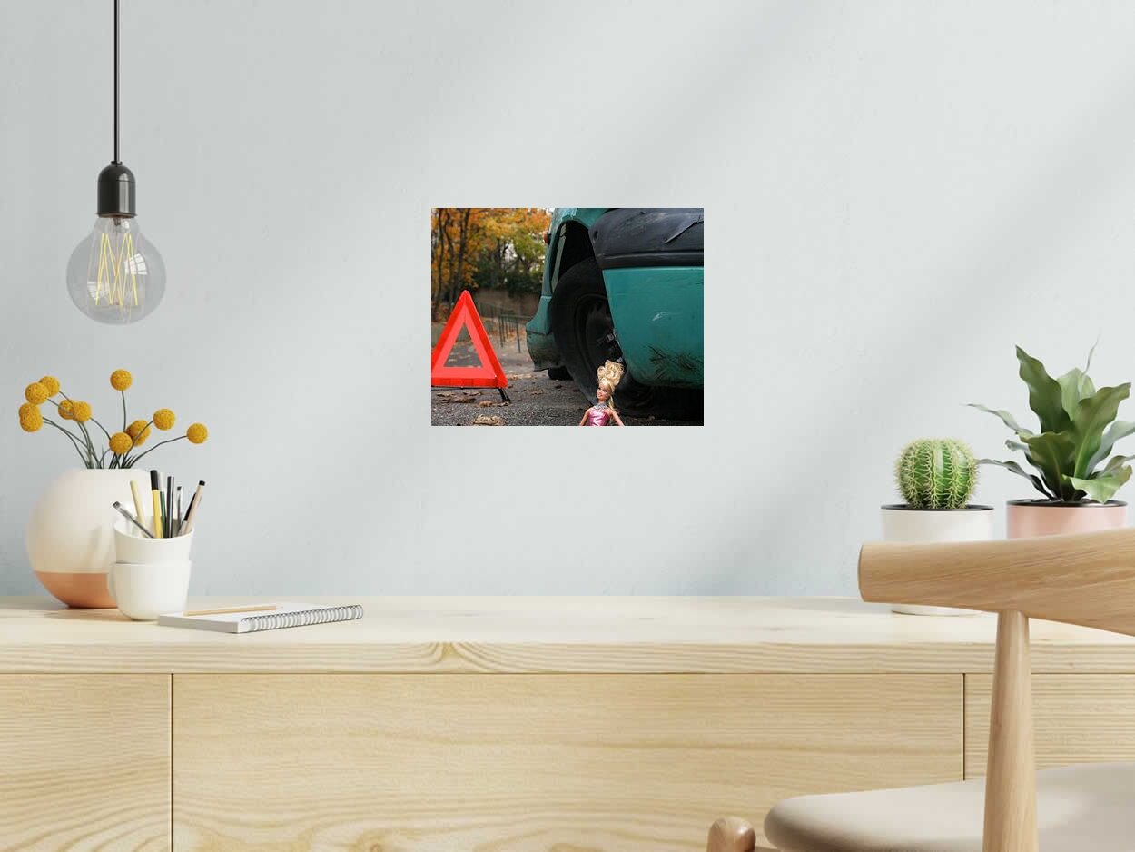 Photo de NATHALIE ROUX a pour titre  ACCIDENT style figuratif dim : NATHALIE ROUXprix:60