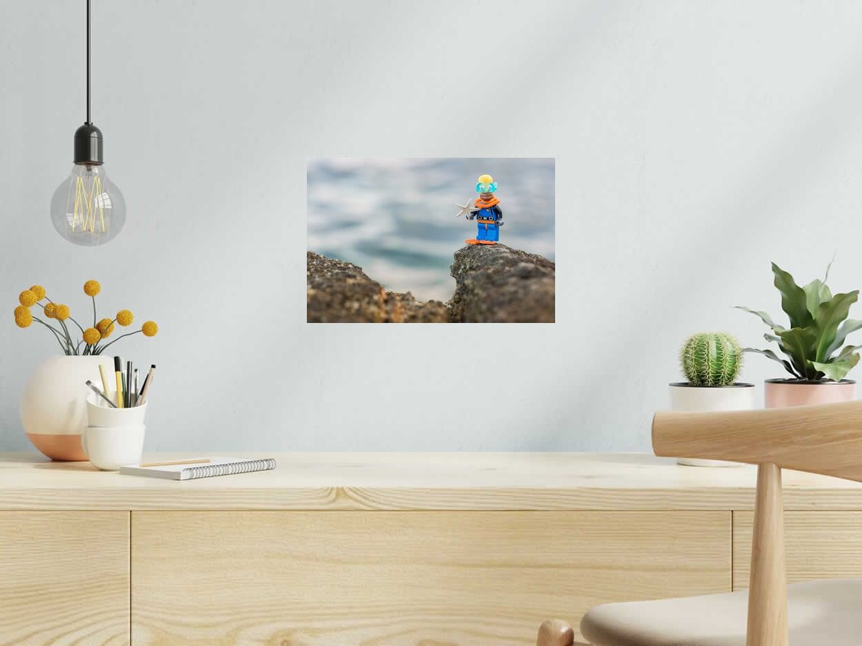 Photo de SAMSOFY a pour titre  HOMER BEACH style figuratif dim : SAMSOFYprix:60