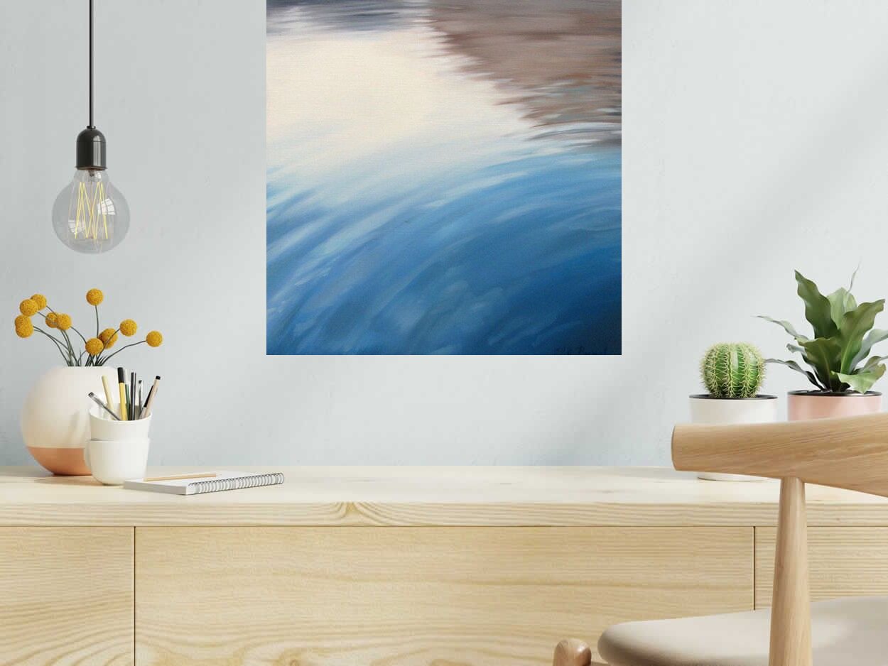 Tableau de ELISE BARAT a pour titre  FLOU style no dim : ELISE BARATprix:240
