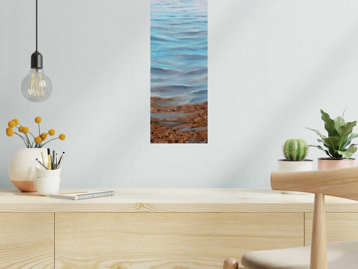 Tableau de ELISE BARAT a pour titre  MAGNELONE IX style no dim : ELISE BARATprix:240