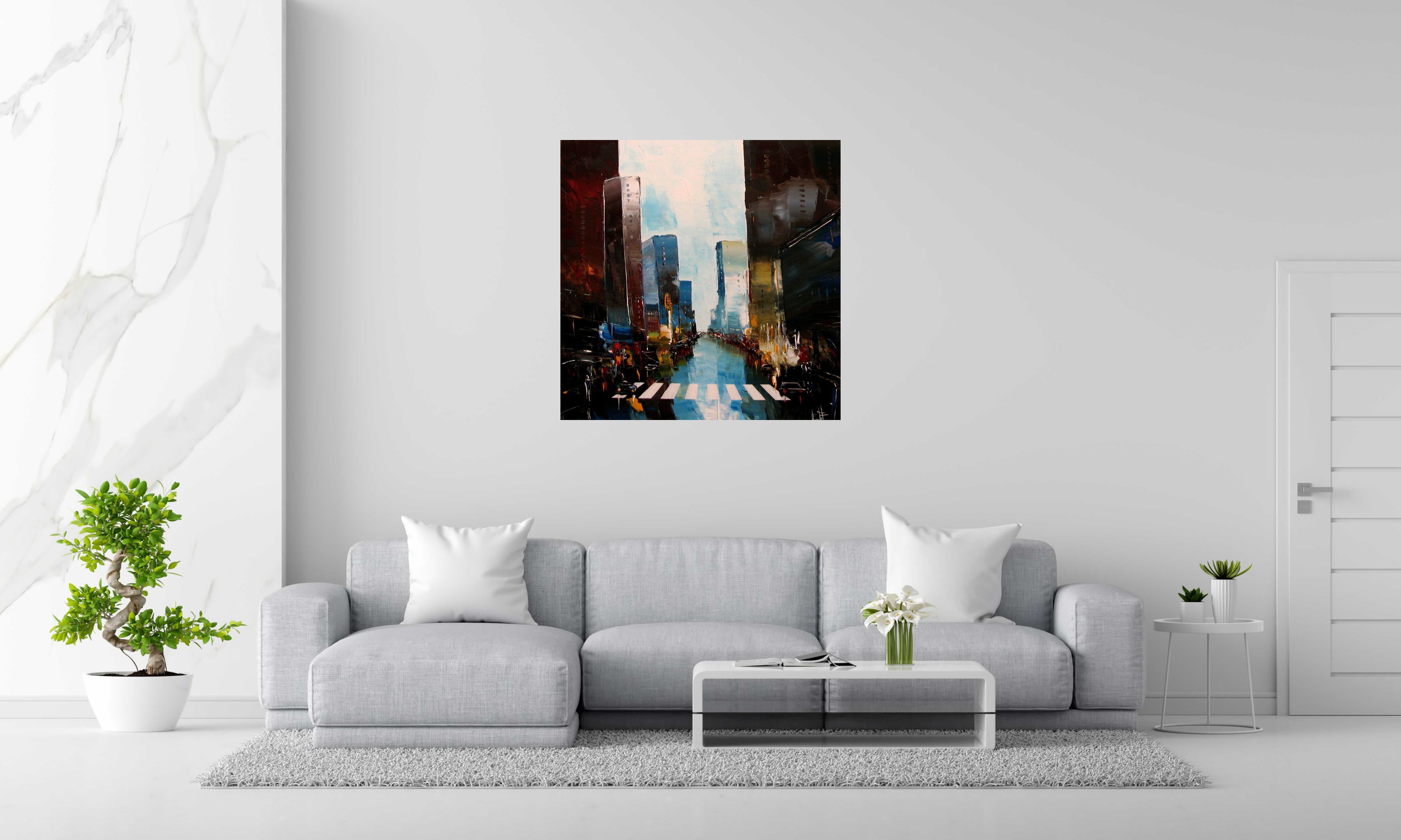 Tableau de F. BOUTET a pour titre  URBAN 3 style no dim : F. BOUTETprix:850