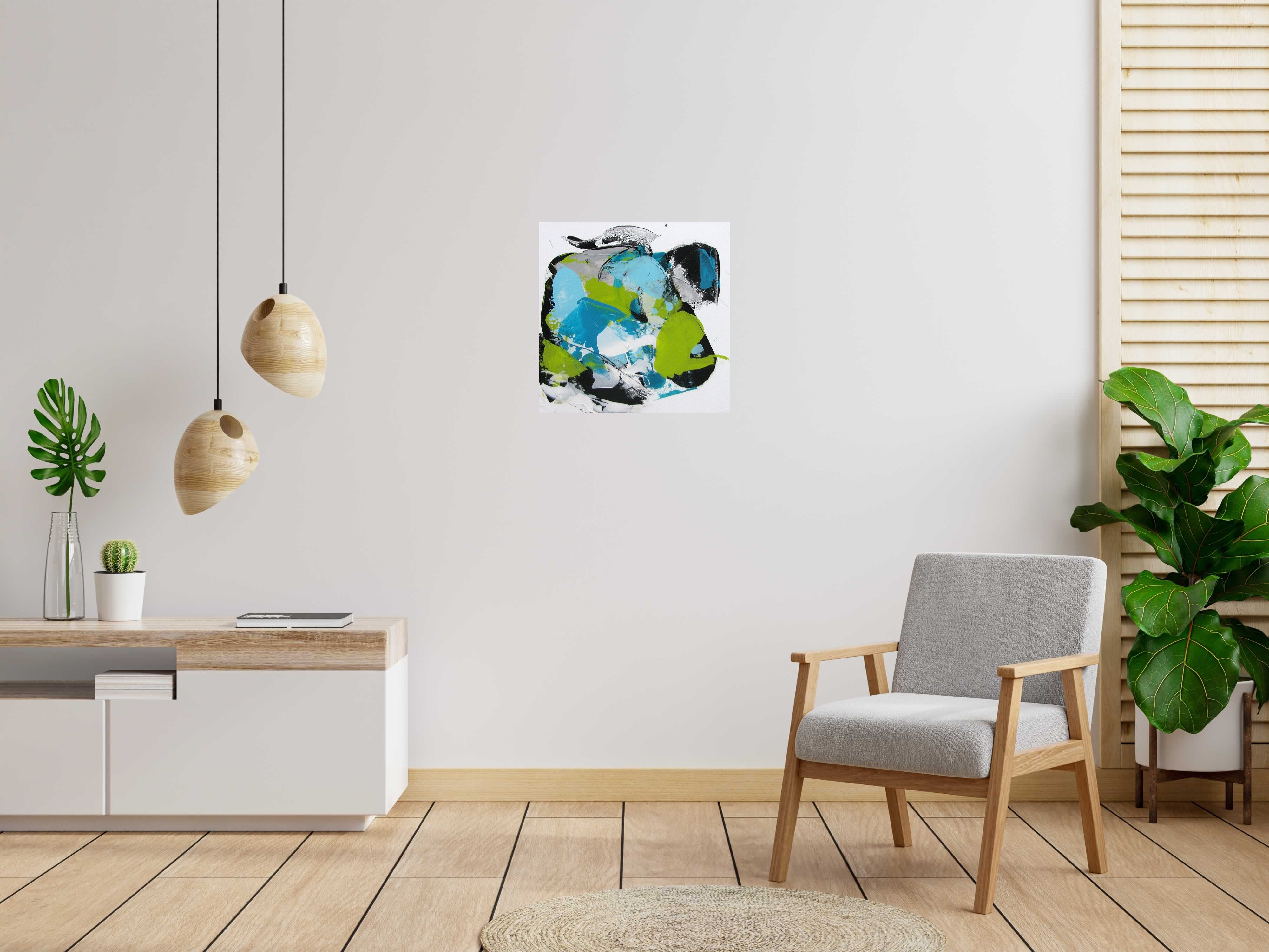 Tableau de CELINE WEBER a pour titre  MOJITO 3 style no dim : CELINE WEBERprix: