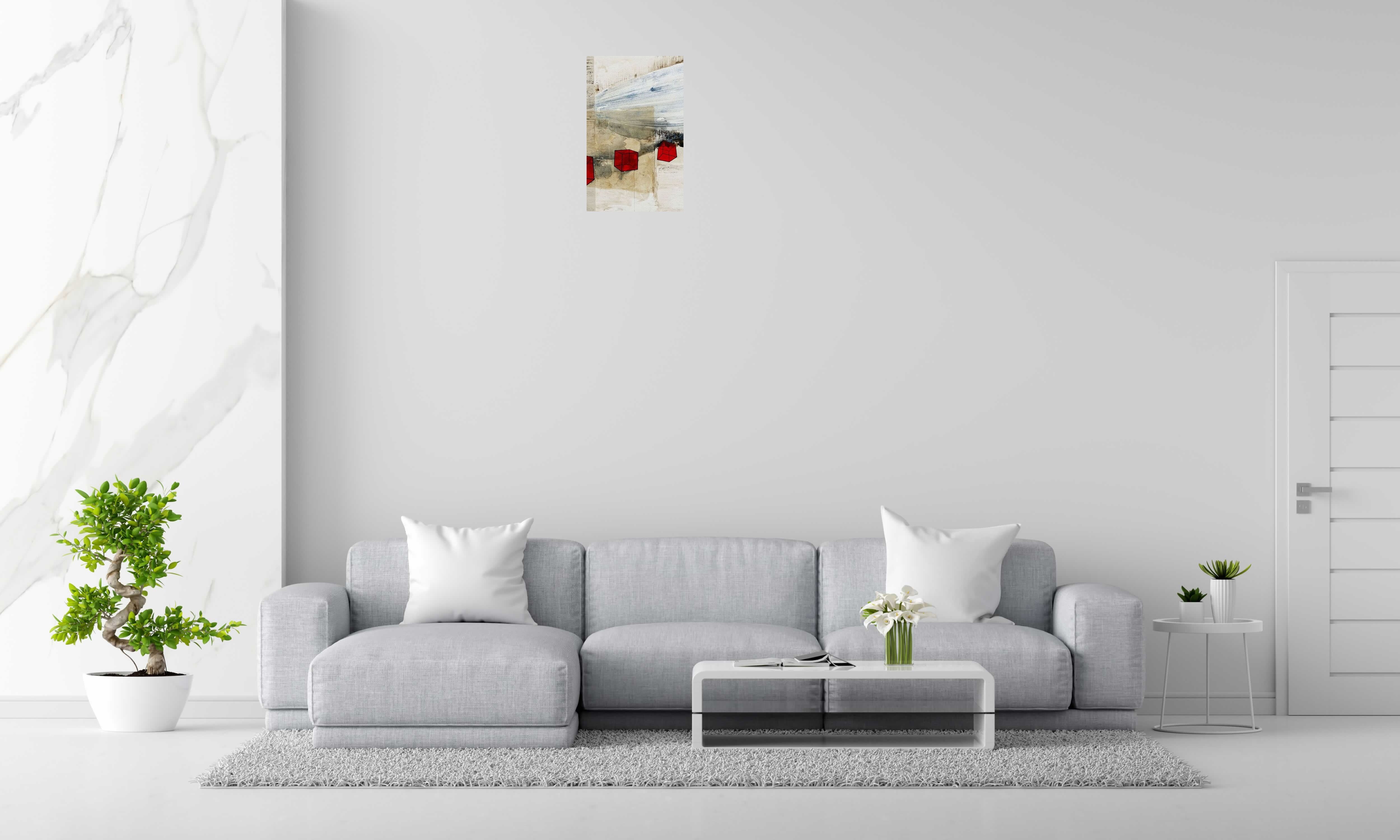 Tableau de LUDOVIC MERCHER a pour titre  ESCAPE style no dim : LUDOVIC MERCHERprix:1200