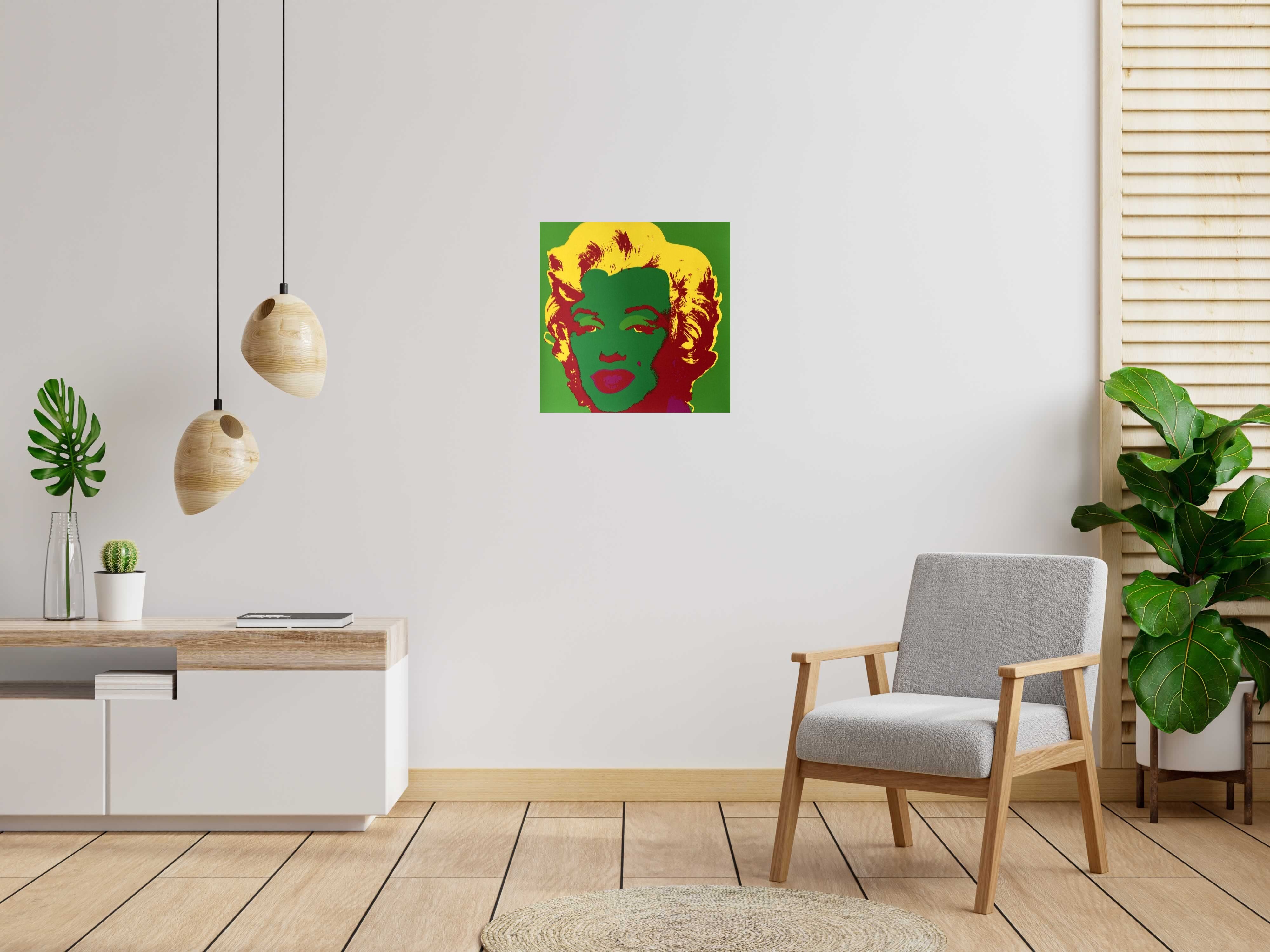 Editions d'art de ANDY WARHOL (apres) a pour titre  MARILYN 4 style figuratif dim : ANDY WARHOL (apres)prix:80