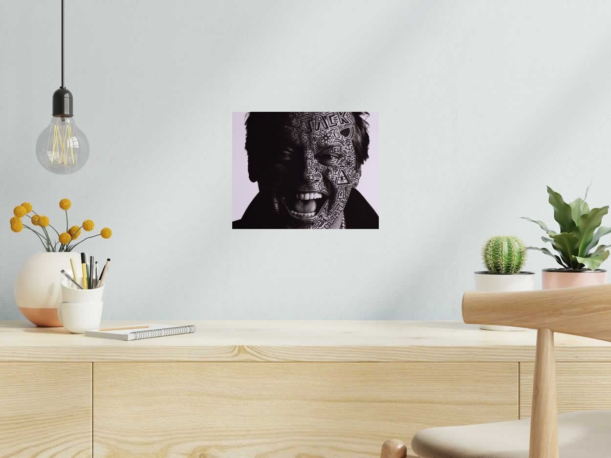 Photo de RS ARTIST a pour titre  JACK style street pop art dim : RS ARTISTprix:60