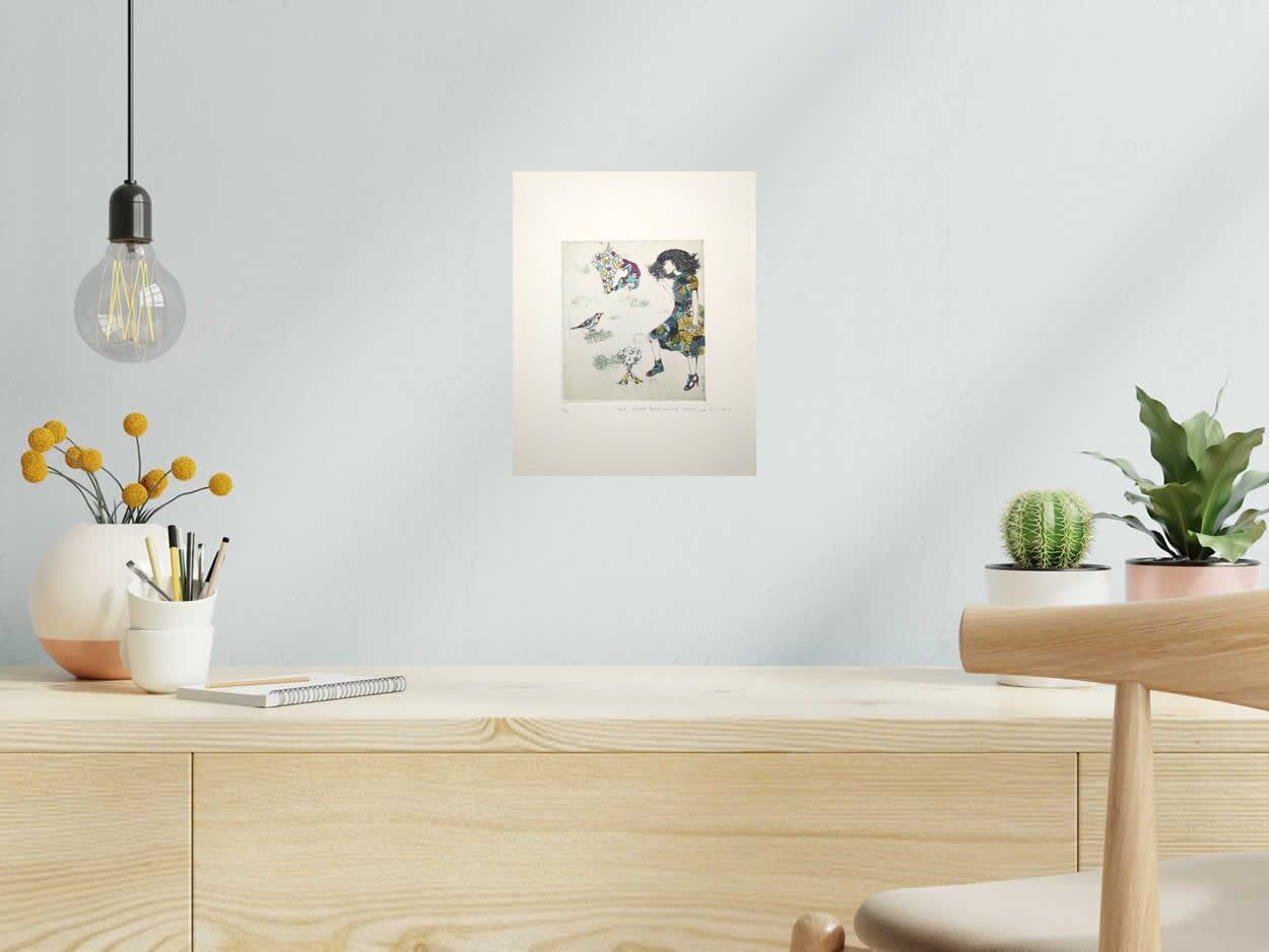 Editions d'art de ATSUKO ISHII a pour titre  THE OTHER BEGINNING style figuratif dim : ATSUKO ISHIIprix:130