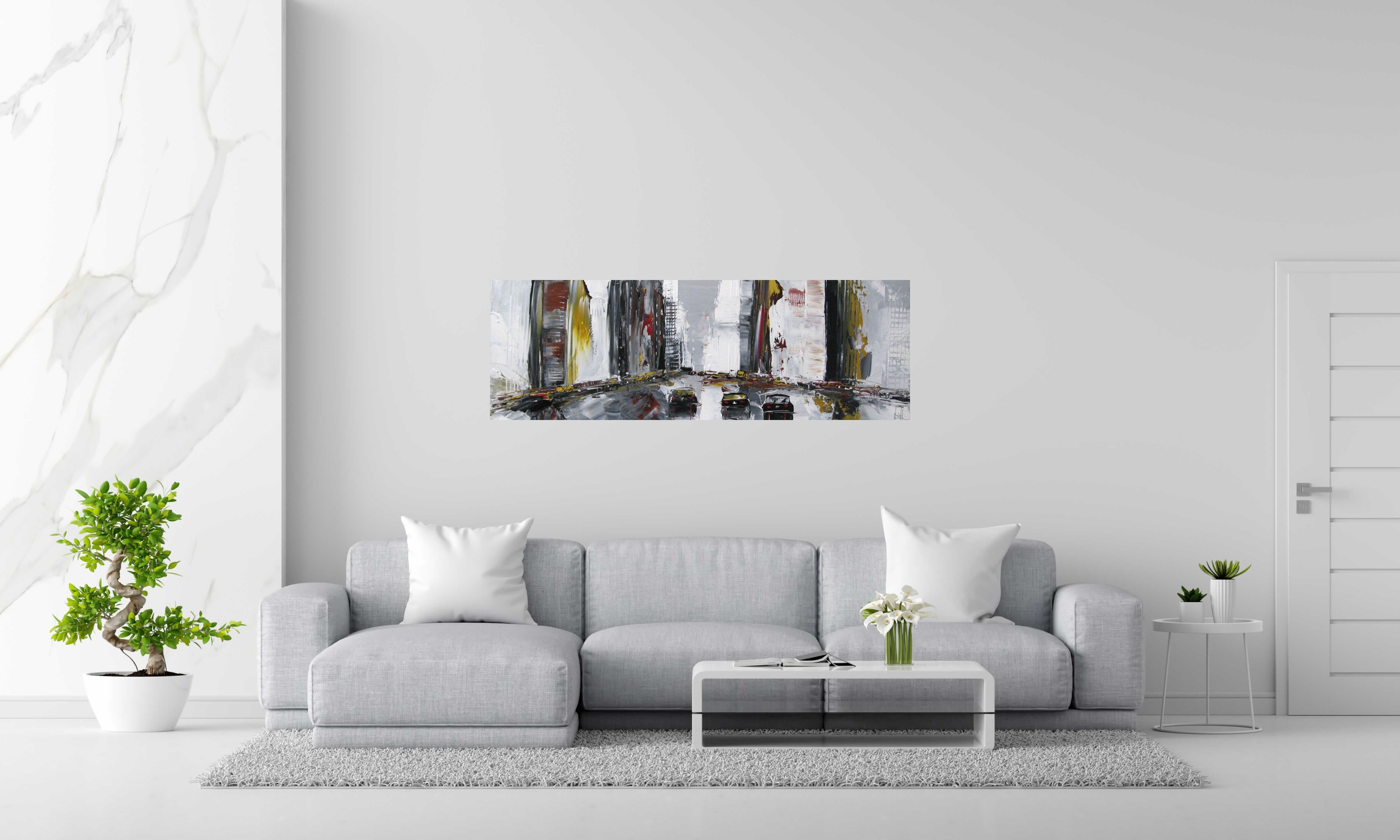 Tableau de F. BOUTET a pour titre  PAYSAGE URBAIN VII style no dim : F. BOUTETprix:850