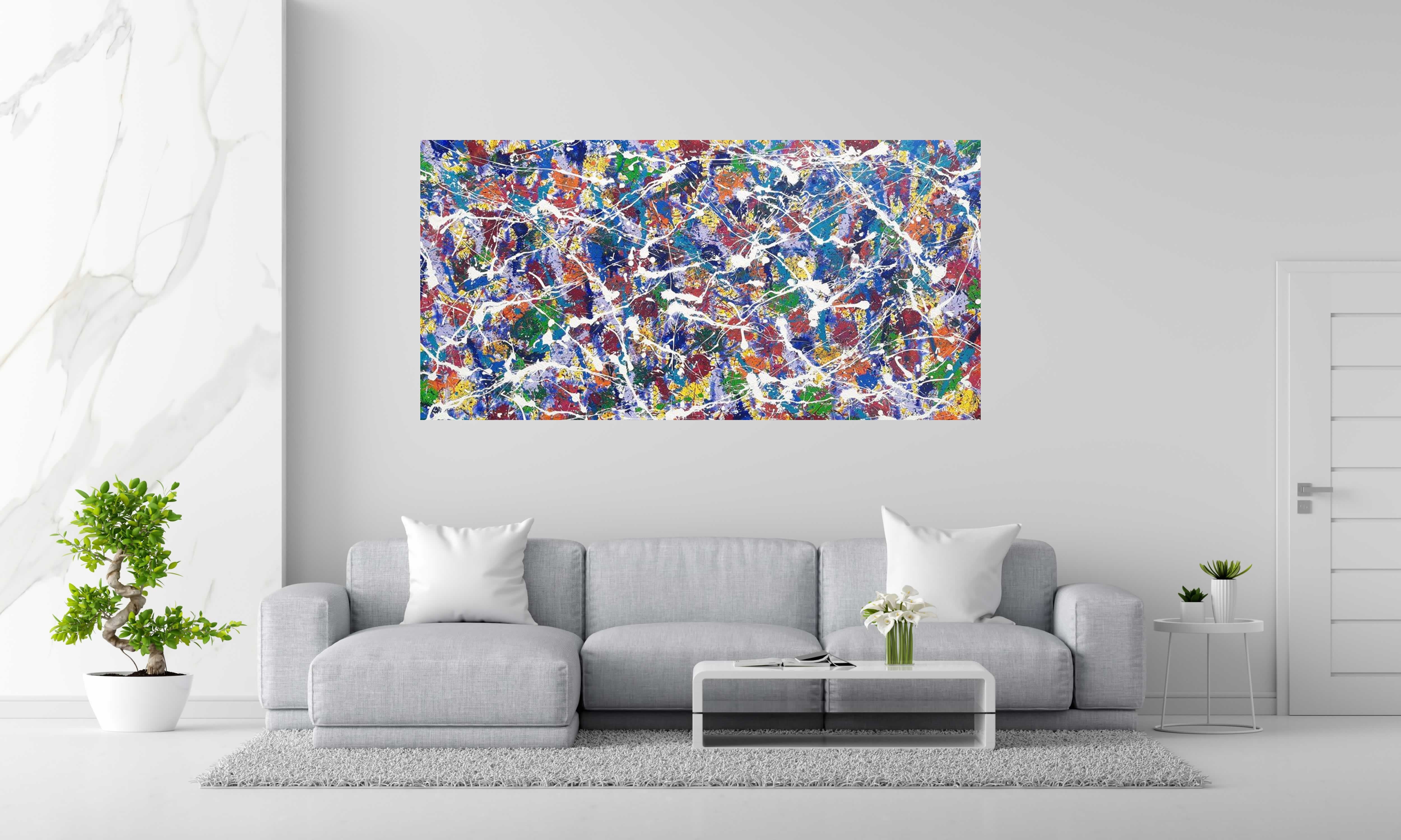 Tableau de STEPHANE RIME a pour titre  NONAME A50 style abstrait dim : STEPHANE RIMEprix:2000