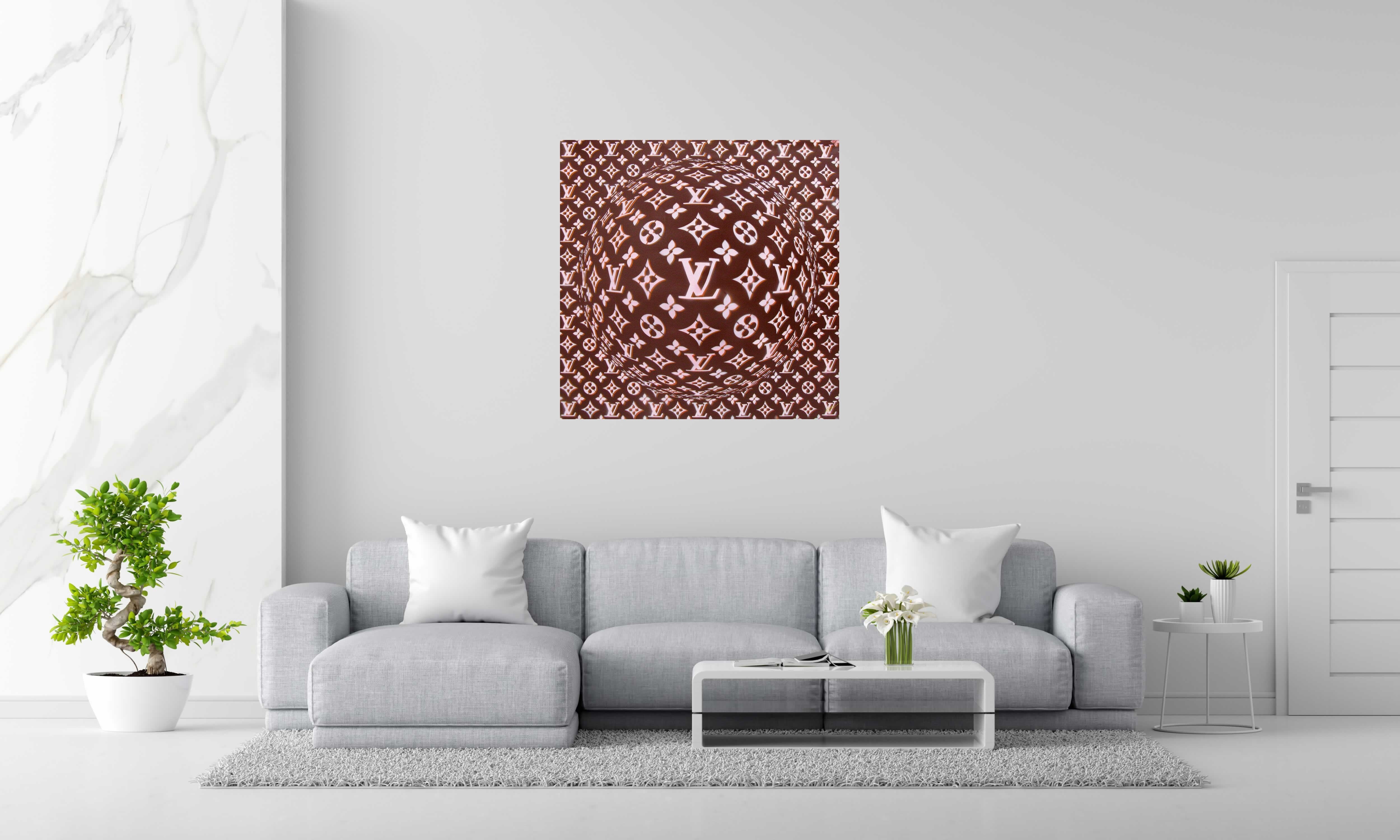 Tableau de YANN GUINCHAN a pour titre  PLANETE VUITTON VI style graphique dim : YANN GUINCHANprix: