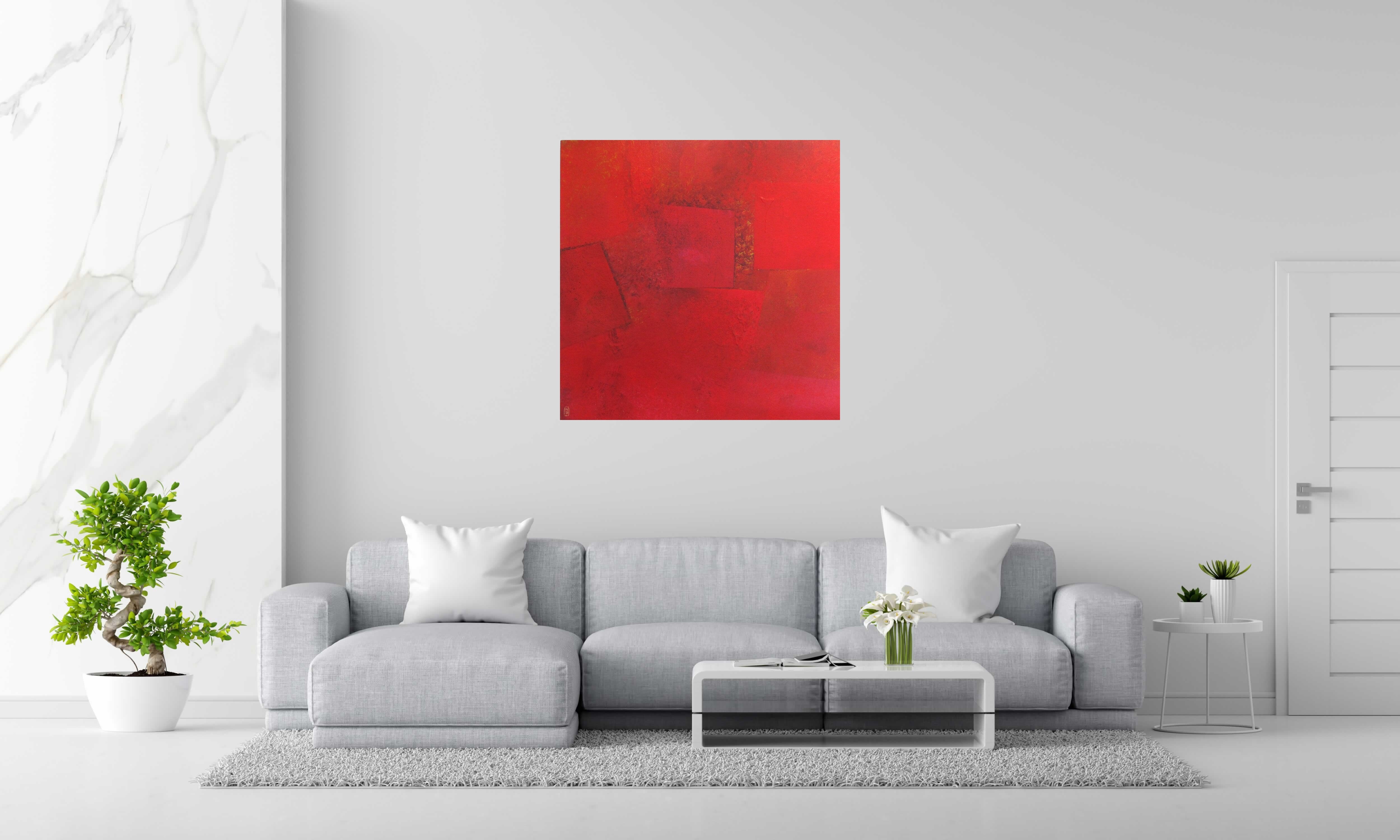 Tableau de N MAFFRE a pour titre  MAGMA 1 style no dim : N MAFFREprix:
