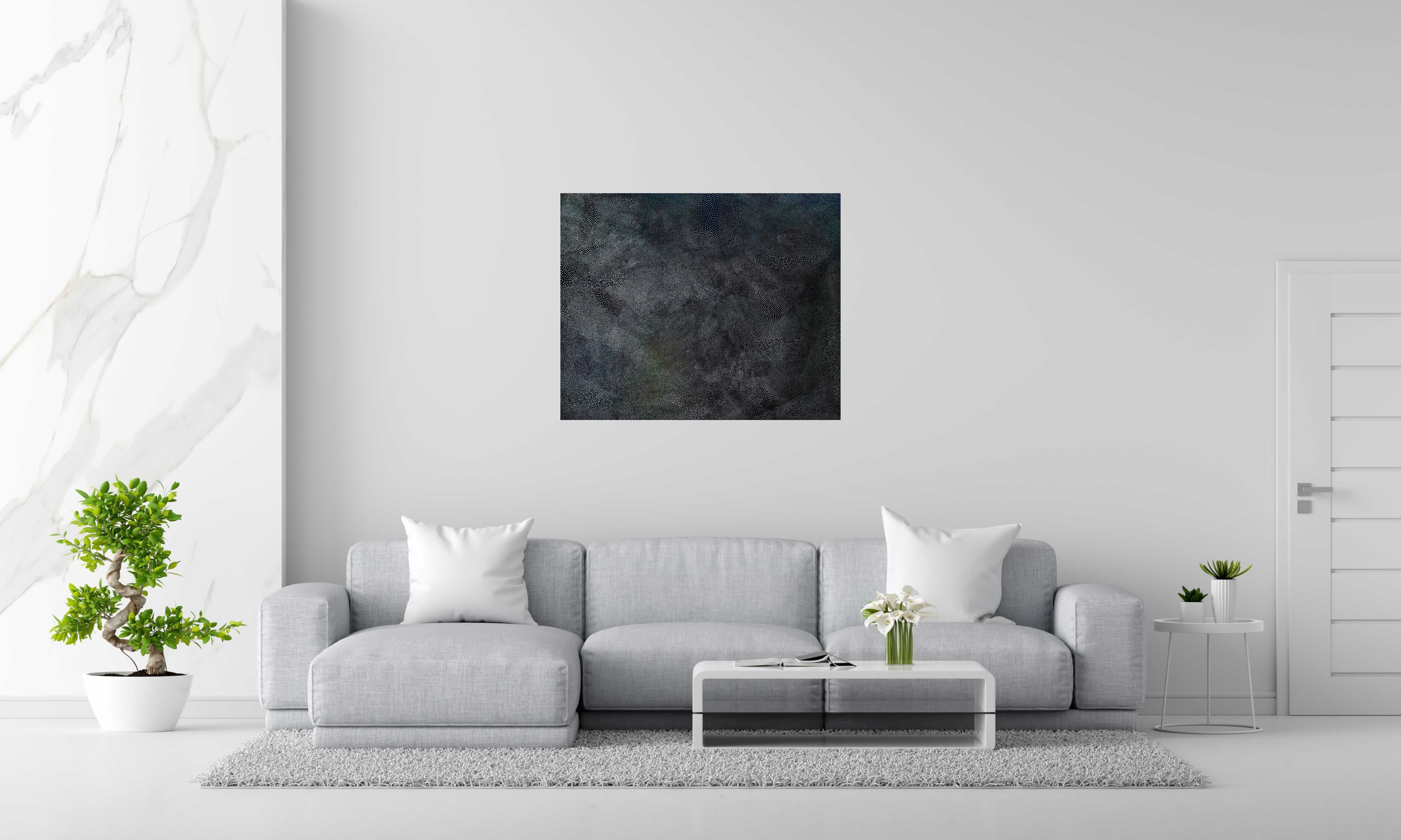 Tableau de NASH a pour titre  NORTH 4 style abstrait dim : NASHprix:700