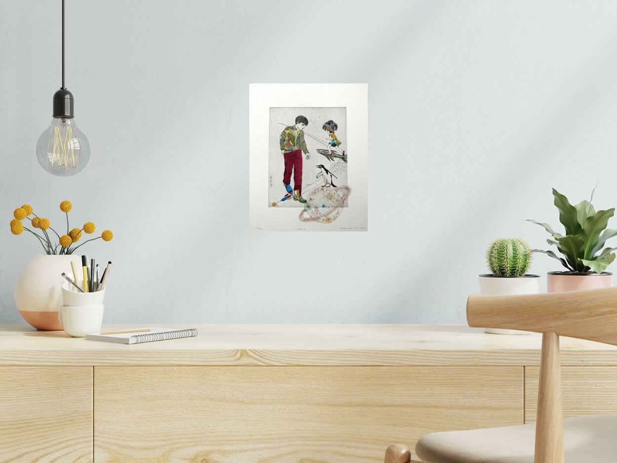 Editions d'art de ATSUKO ISHII a pour titre  NEXT 7/31 style figuratif dim : ATSUKO ISHIIprix:130