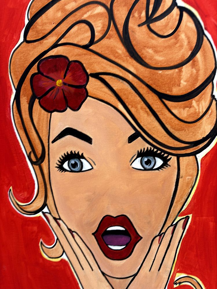 Tableau de CACOU a pour titre  OH! style graphique dim : CACOUprix:850