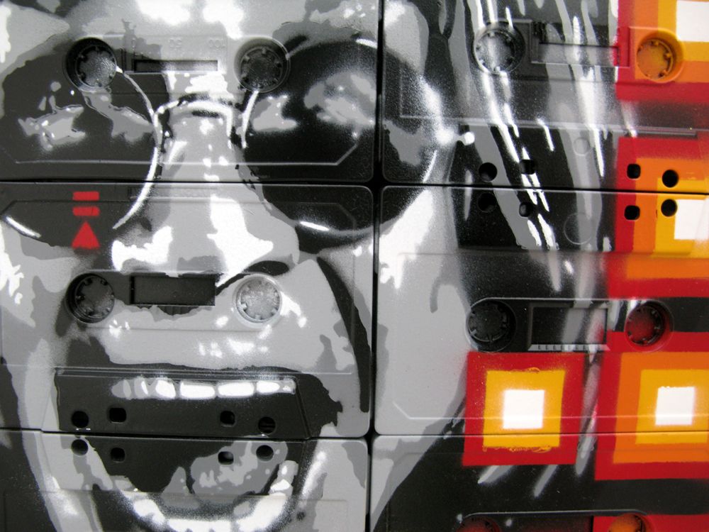 Tableau de MR MELODY a pour titre  OZZY style street pop art, street art dim : MR MELODYprix:250