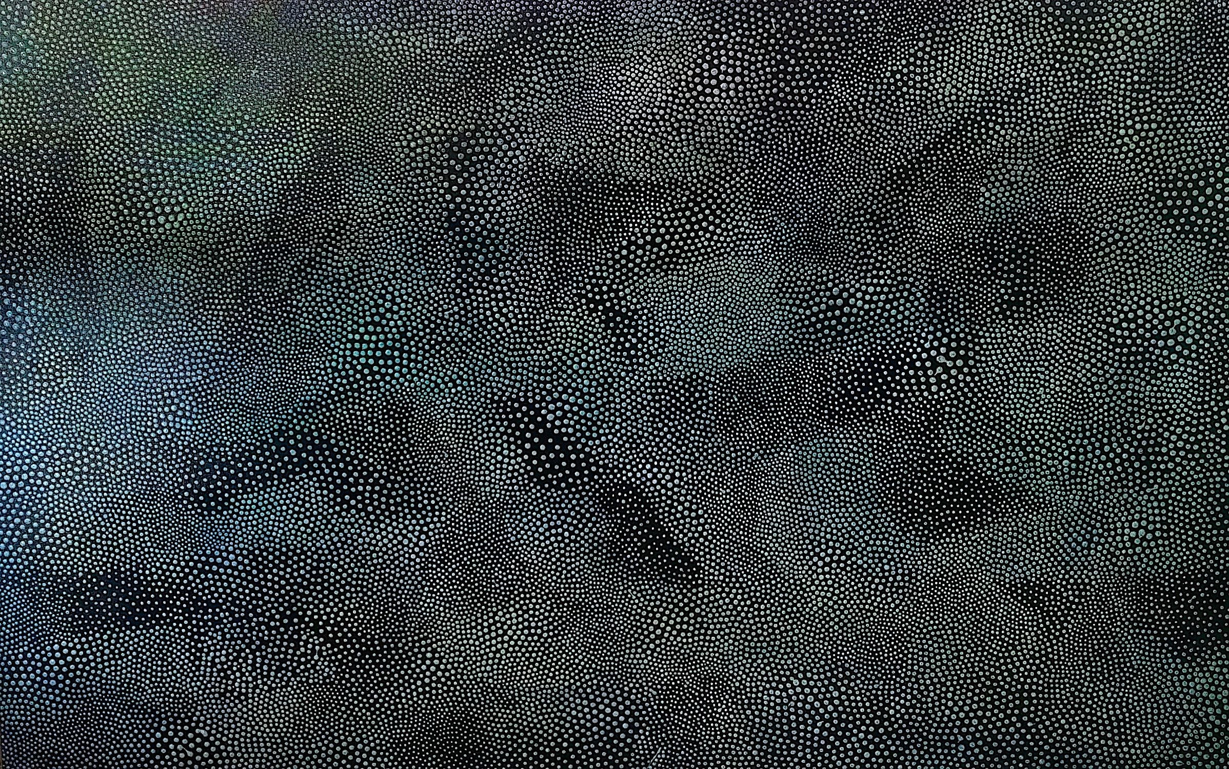 Peinture abstraite format xxl Dive in – NASH – 73 × 116 cm