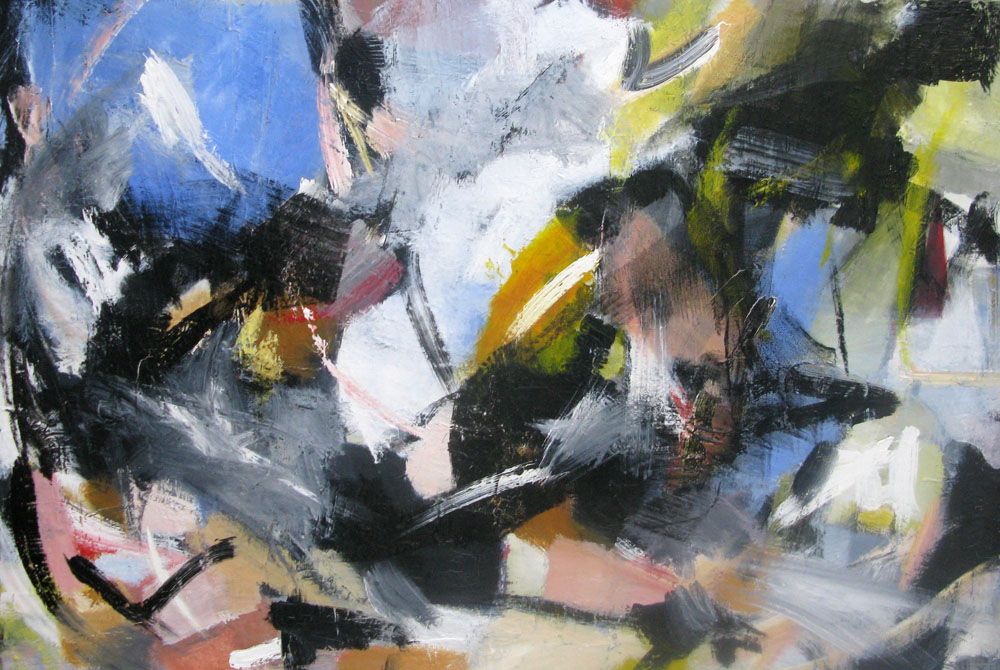 Peinture abstraite grande taille SONGE 10-01 – JM BARROIS – 106 × 162 cm