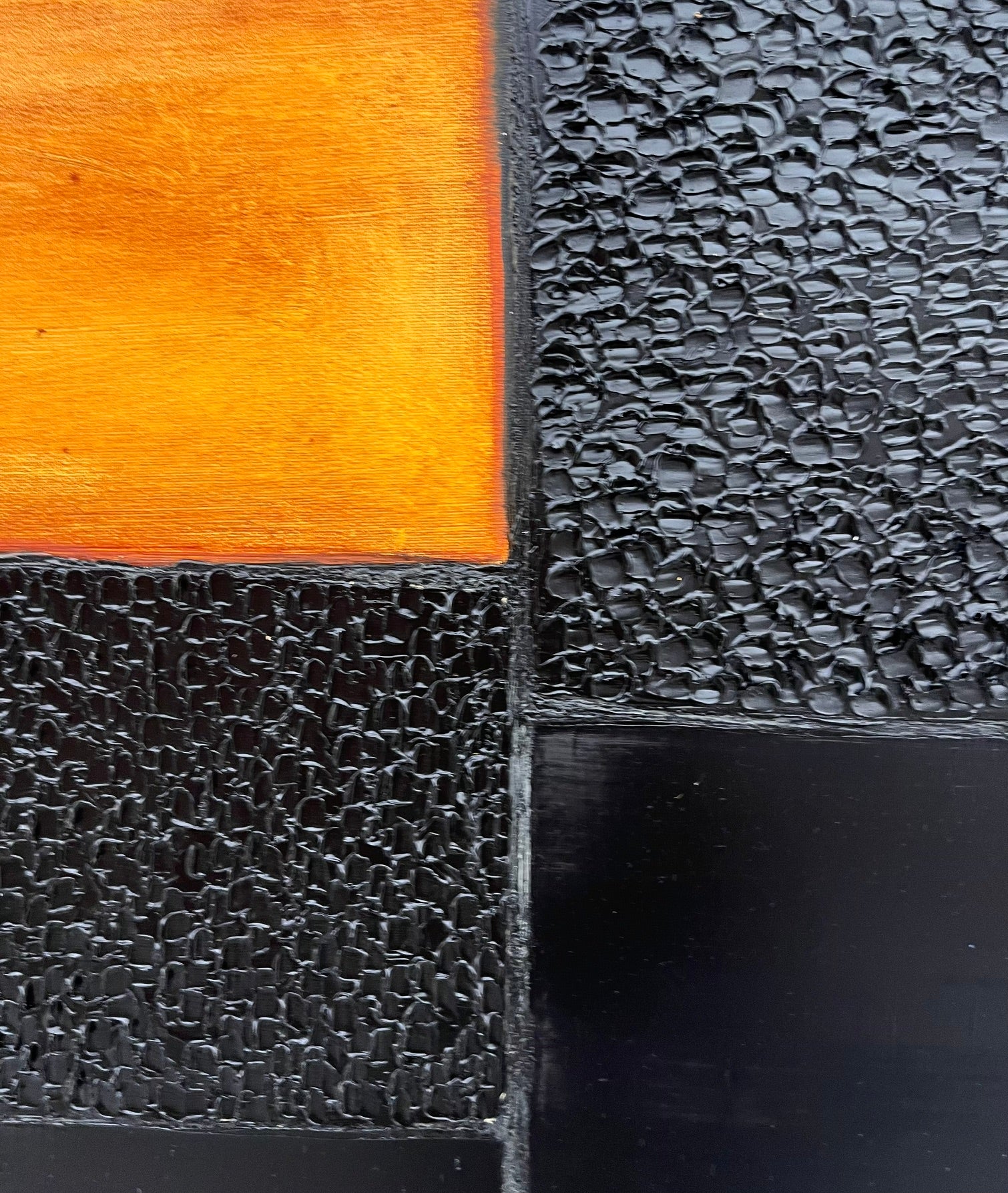 Peinture peinture 02-2026-02 de ALAIN BECANNE dans un intérieur – 80 × 60 cm