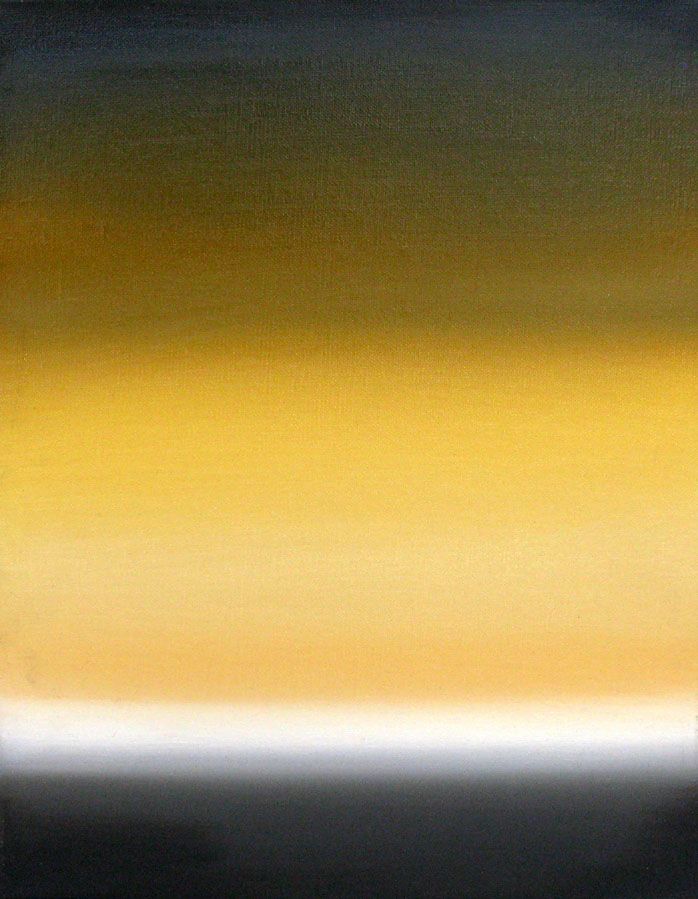 Peinture abstraite petit format MICHIGAN LAKE V8 – ELISE BARAT – 40 × 30 cm