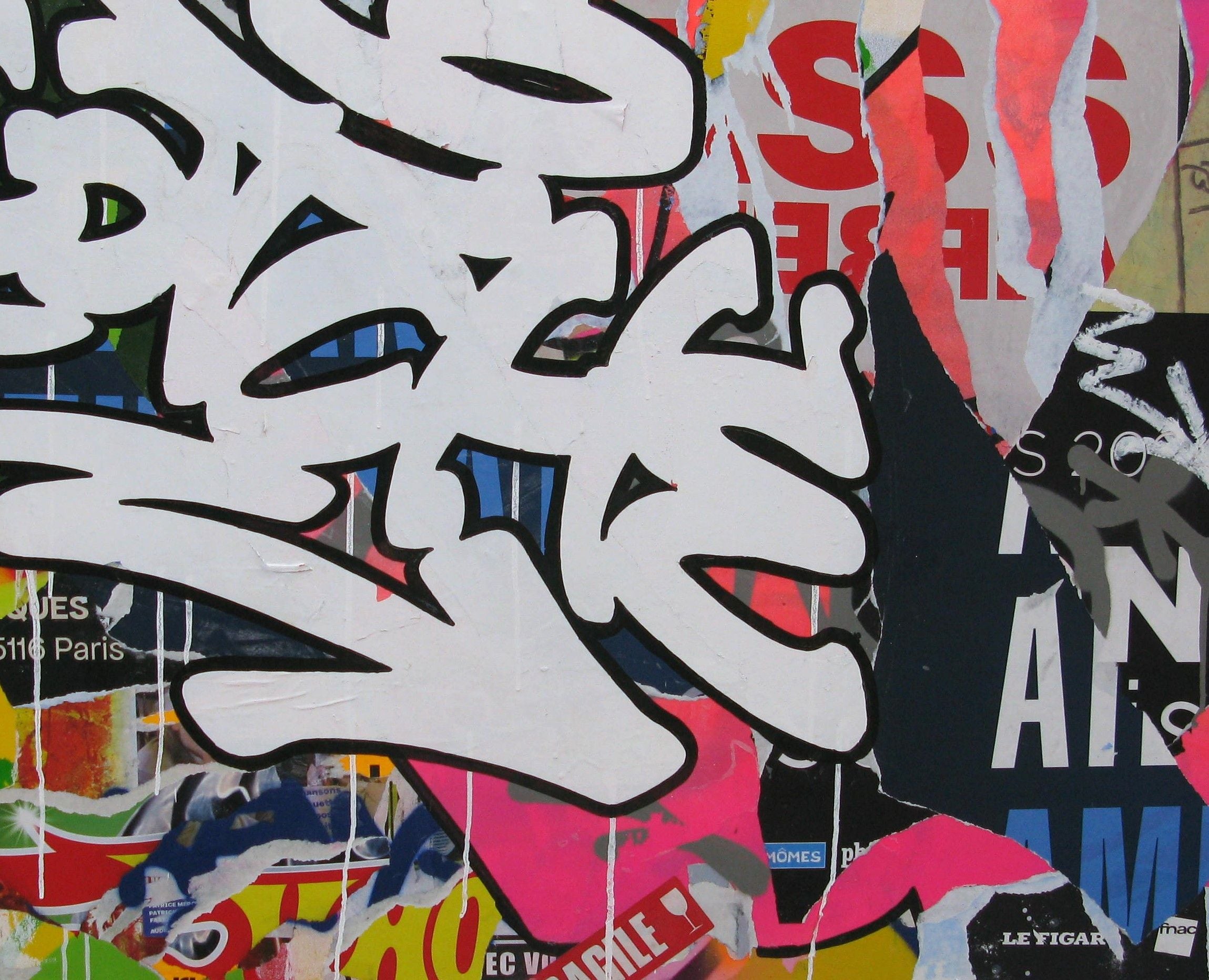 Peinture street art format xxl COLORAMAX 10 – KENY – 81 × 100 cm
