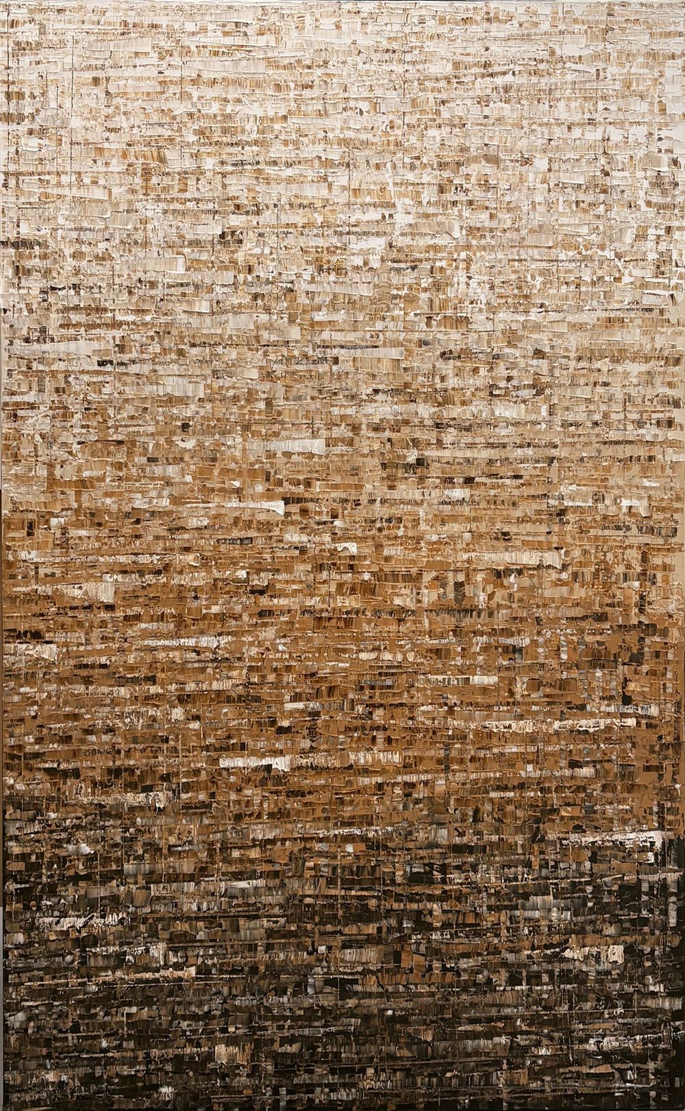 Tableau de ALAIN BECANNE a pour titre  Peinture abstraite Février 2018-11 style abstrait dim : ALAIN BECANNEprix:1000