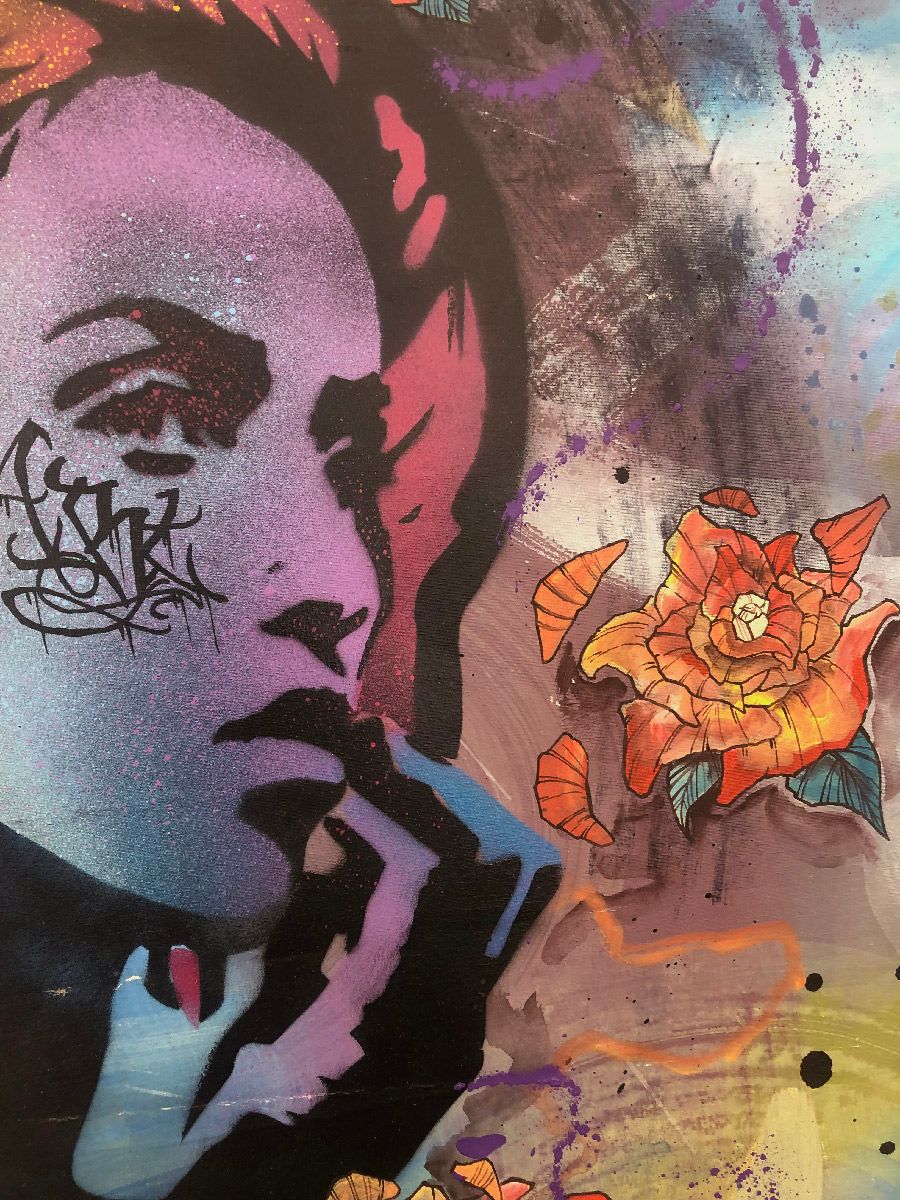 Tableau de Craig & Emer a pour titre  Art style street art  dim : Craig & Emerprix:300