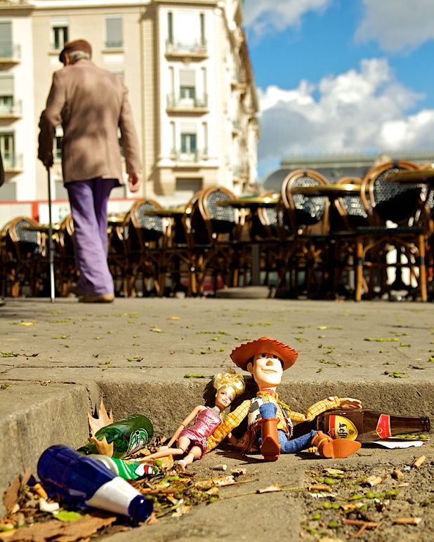 Photographie figuratif petit format LENDEMAIN DIFFICILE – NATHALIE ROUX – 24 × 30 cm