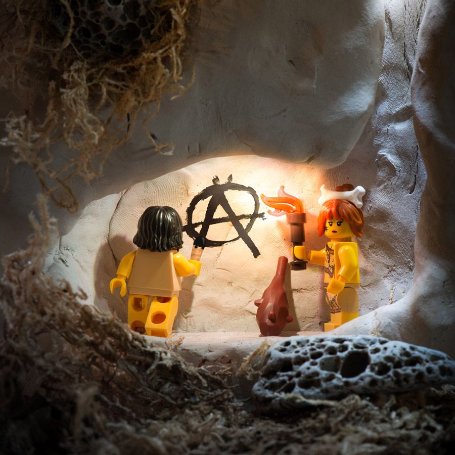Photographie figuratif petit format ANARCHY – SAMSOFY – 30 × 30 cm