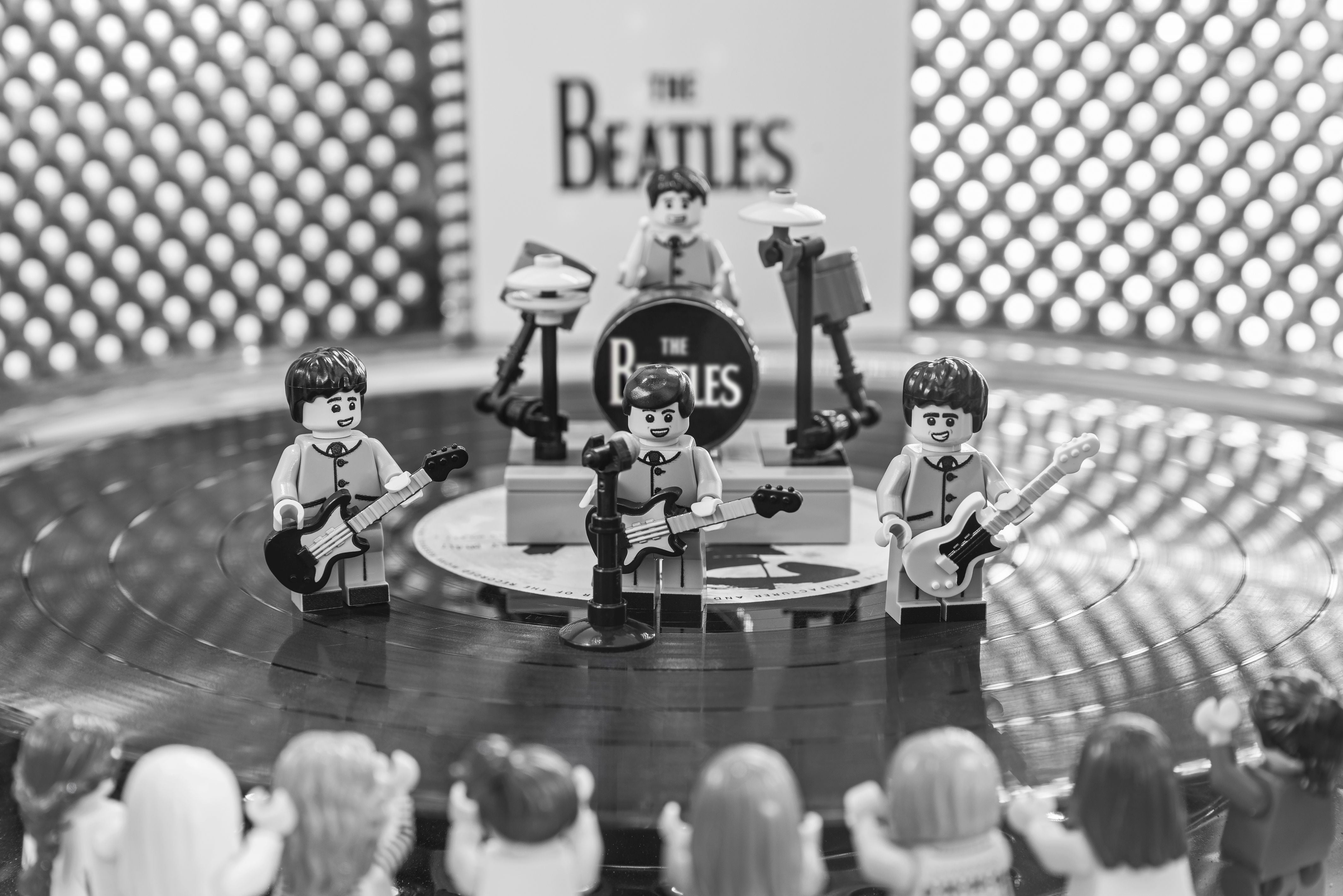 Photographie graphique petit format BEATLES – SAMSOFY – 36 × 24 cm