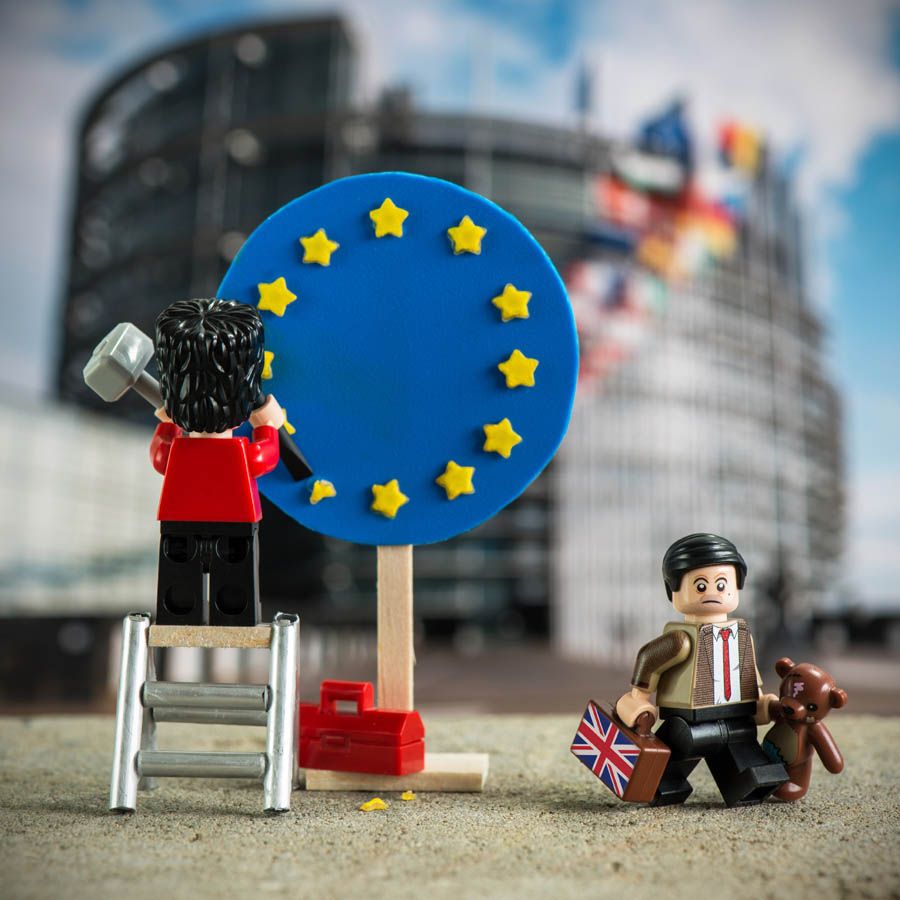 Photographie petit format BREXIT – SAMSOFY – 30 × 30 cm