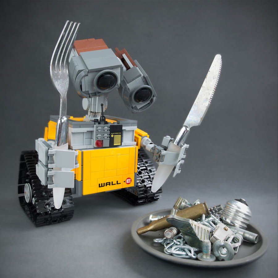 Photographie petit format WALL E – SAMSOFY – 30 × 30 cm