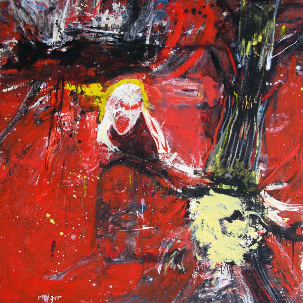 Tableau de RINGER HERVE a pour titre  SANS TITRE style abstrait dim : RINGER HERVEprix:1600