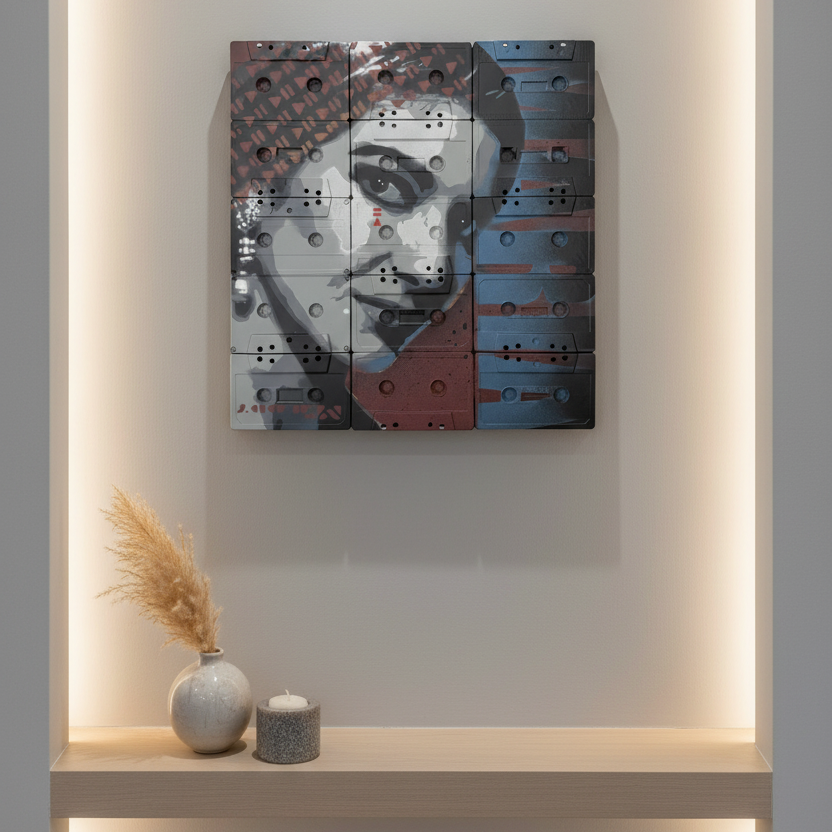 Sculpture La Callas de MR MELODY pour — assorti – 30 × 32 cm