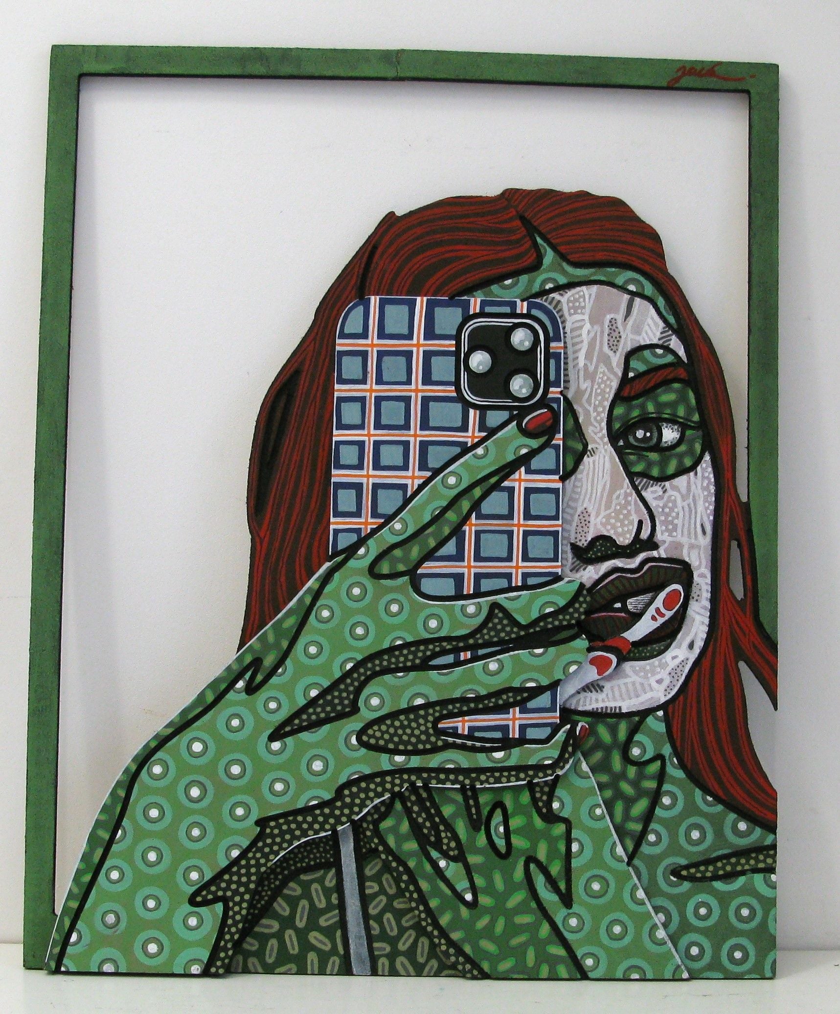 Sculpture petit format Miroir Miroir – JACK JACQUOT – 50 × 40 cm