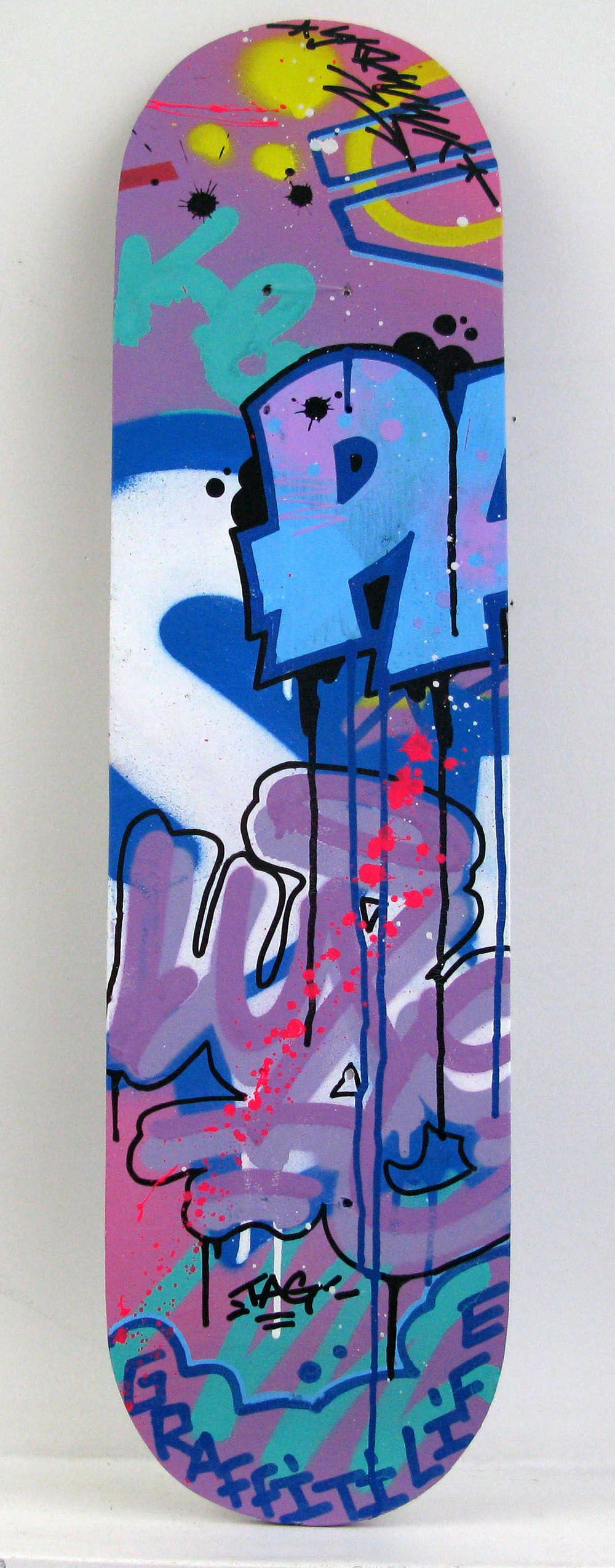 Sculpture street art petit format STREET – KENY – 73 × 20 cm
