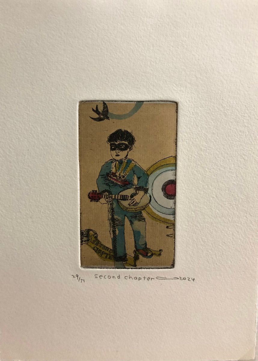Editions d'art de ATSUKO ISHII a pour titre  second chapter style figuratif dim : ATSUKO ISHIIprix:40