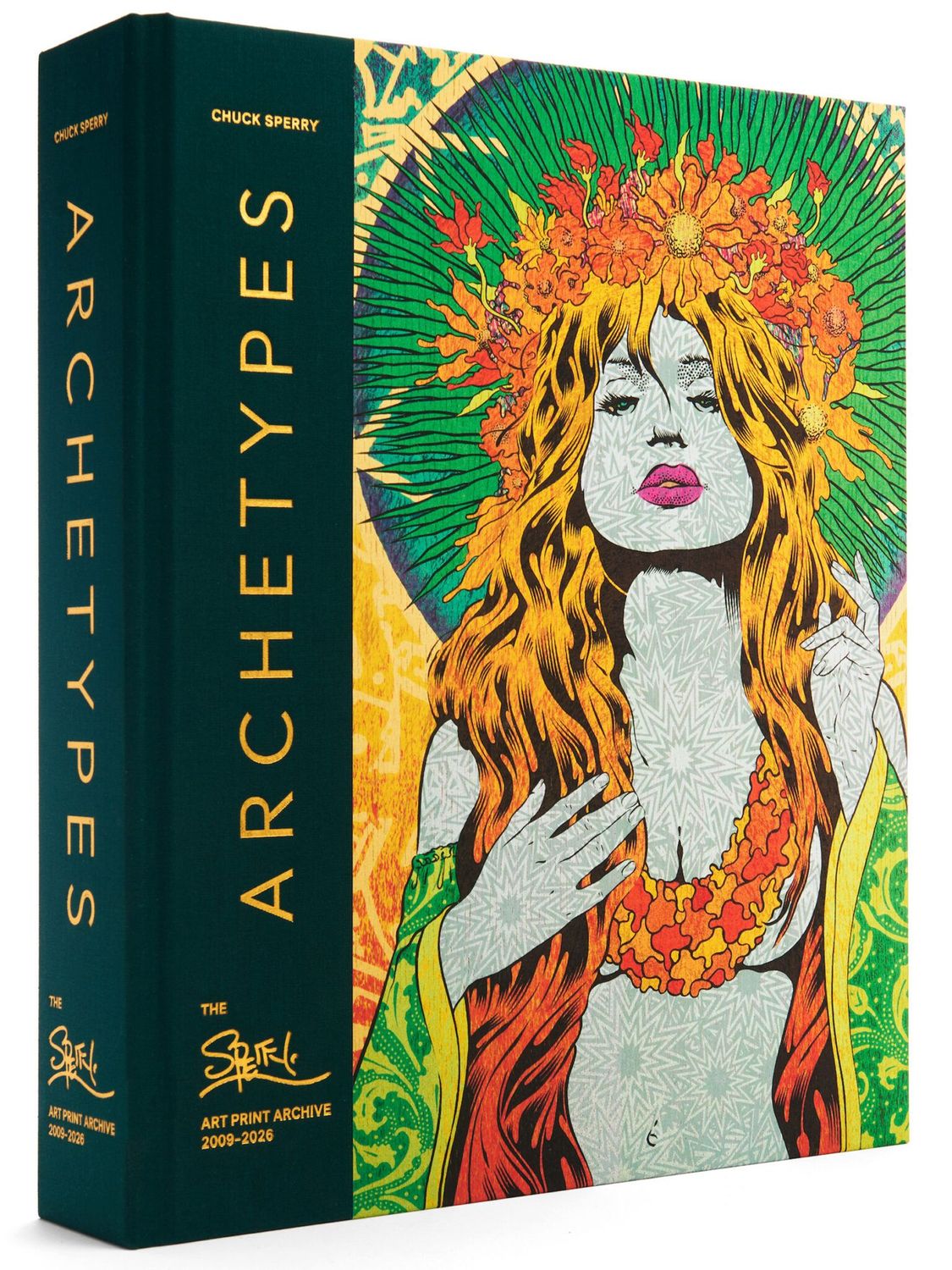 Serigraphie moyen format ARCHETYPES – CHUCK SPERRY – 33 × 24 cm