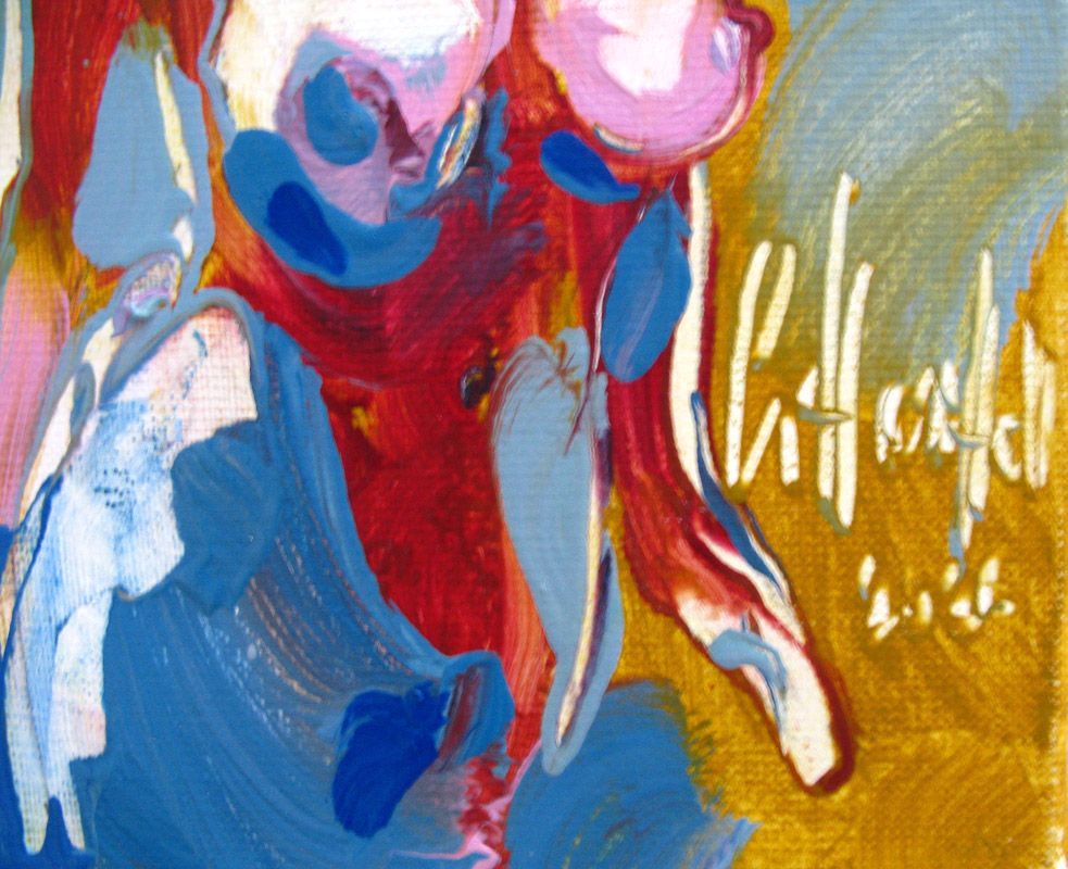 Tableau de OLENA SINIUHINA a pour titre  Sonya style figuratif dim : OLENA SINIUHINAprix:120