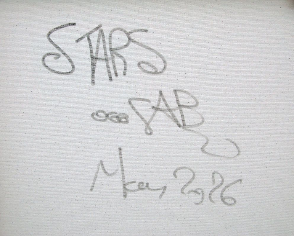Tableau de RICO SAB a pour titre  Stars style street pop art, street art dim : RICO SABprix:1350